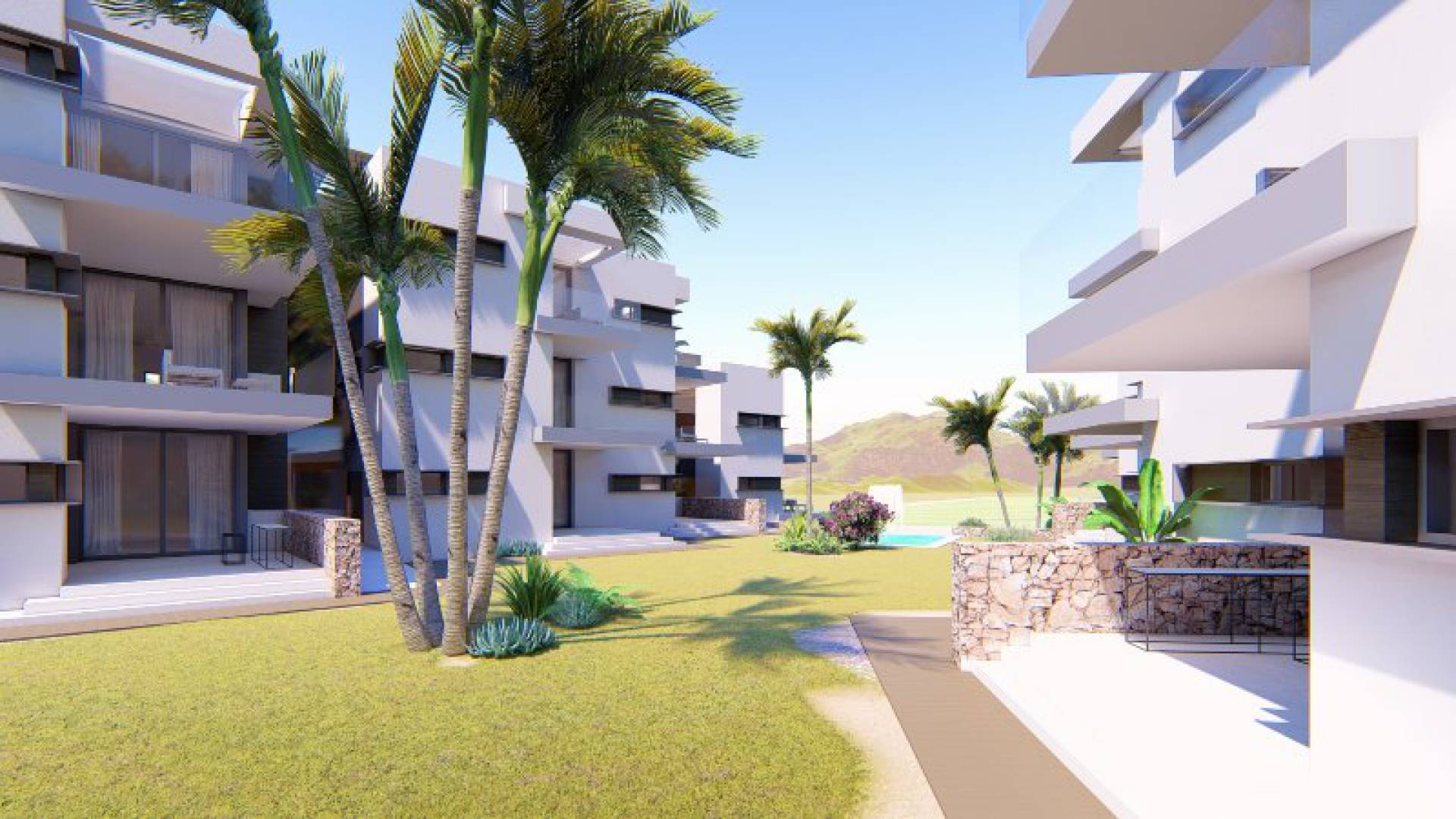 Neubau - Wohnung - La Manga Club - Las Orquideas