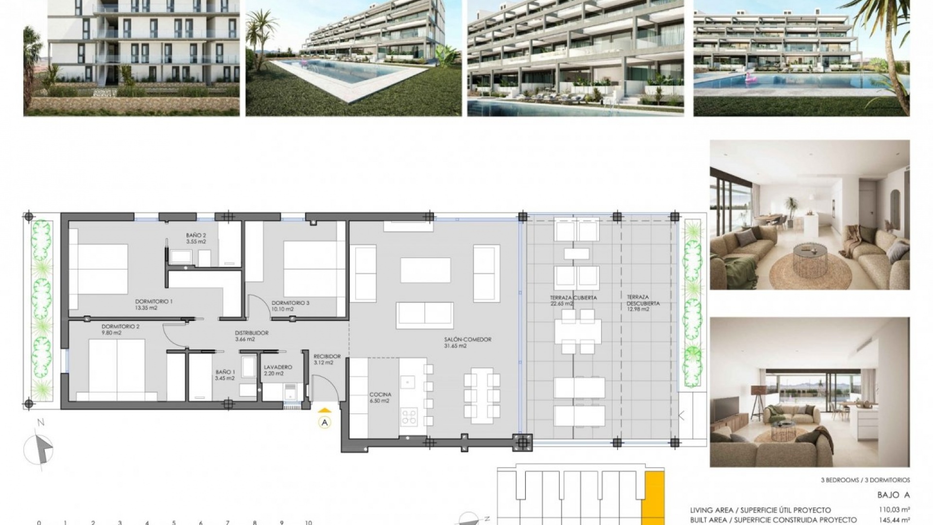 New Build - Apartment - Mar de Cristal