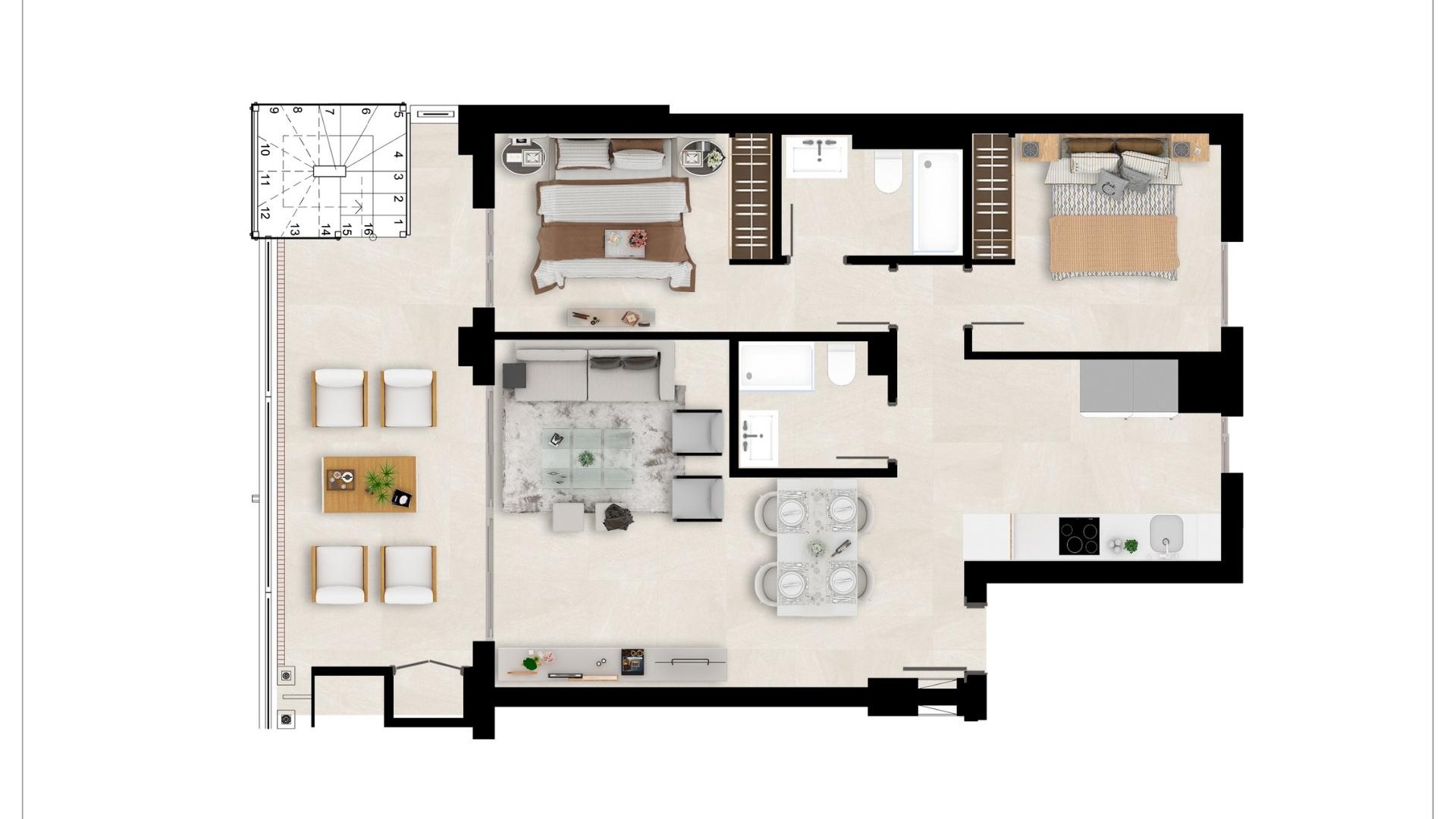 New Build - Apartment - Mijas - Calanova