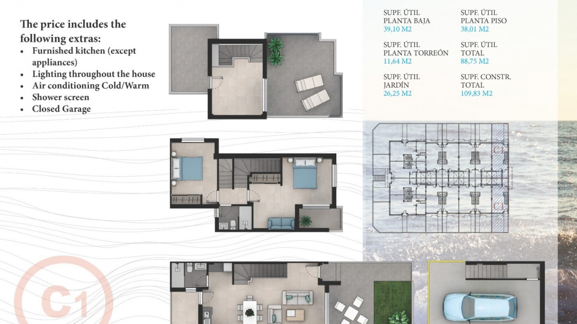 New Build - Townhouse - La Manga Del Mar Menor - la manga