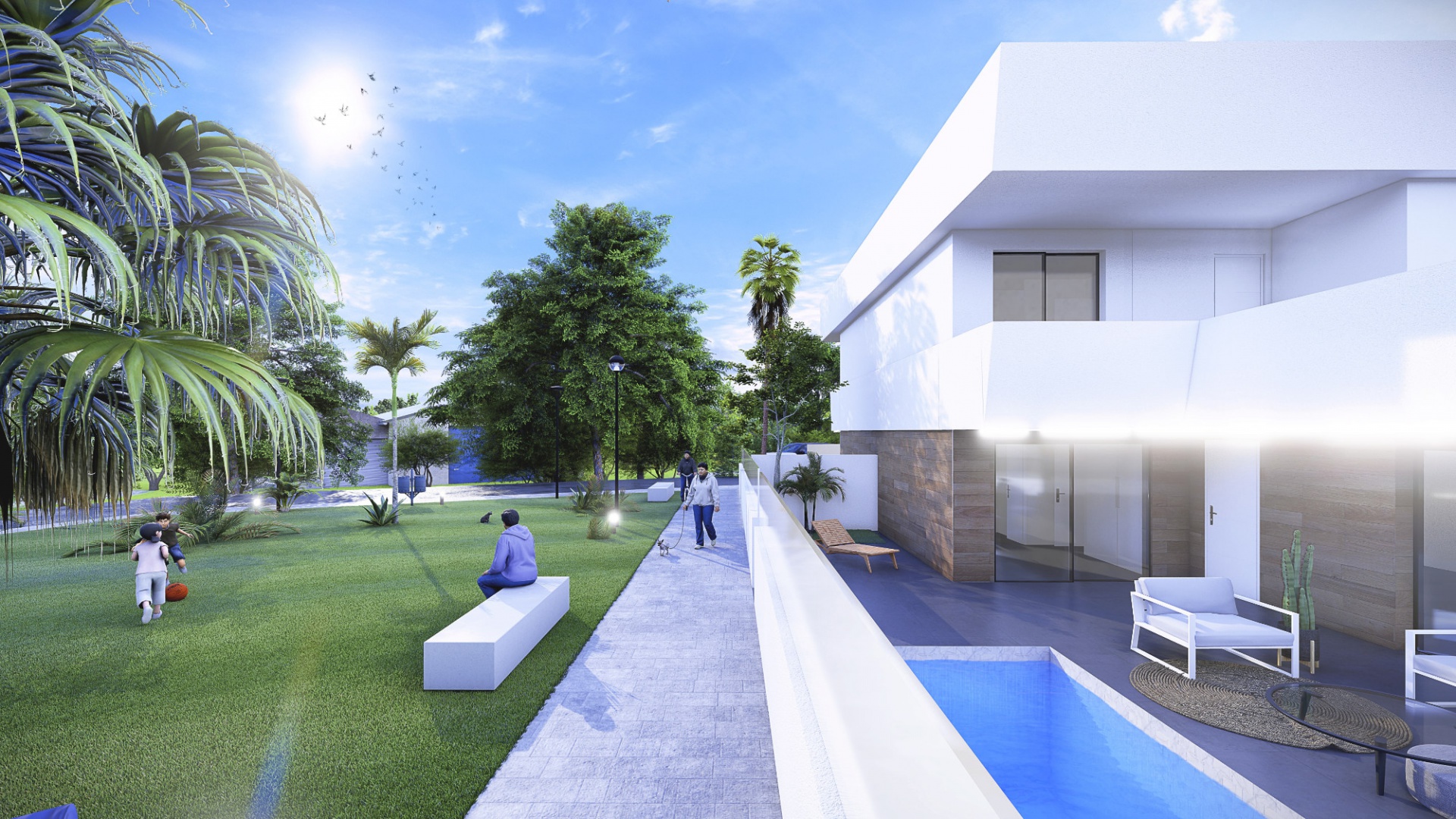 New Build - Villa - San Pedro del Pinatar - Res. Villas Nebur