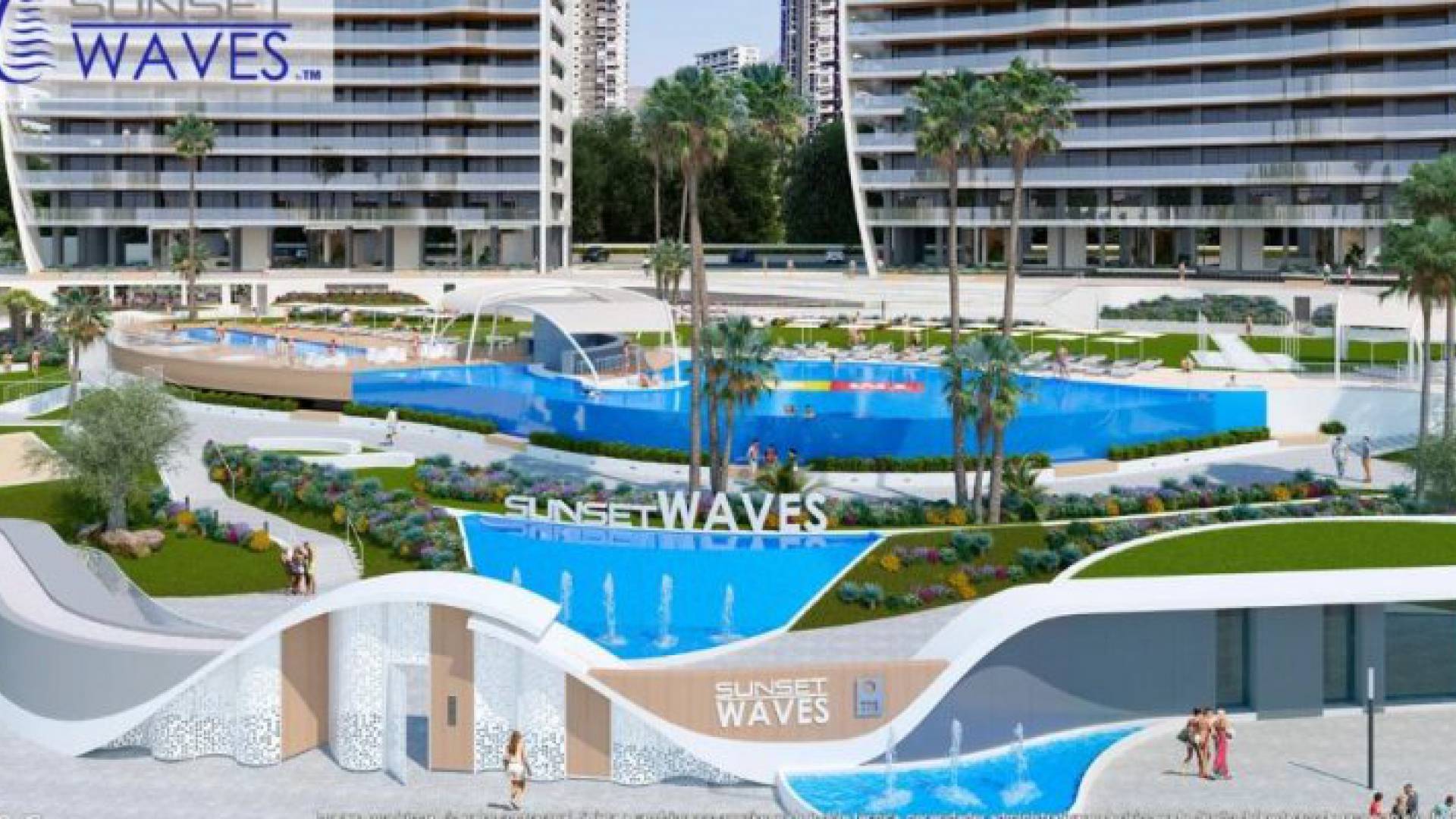 Nieuw gebouw - Appartement - Benidorm - Sunset Waves