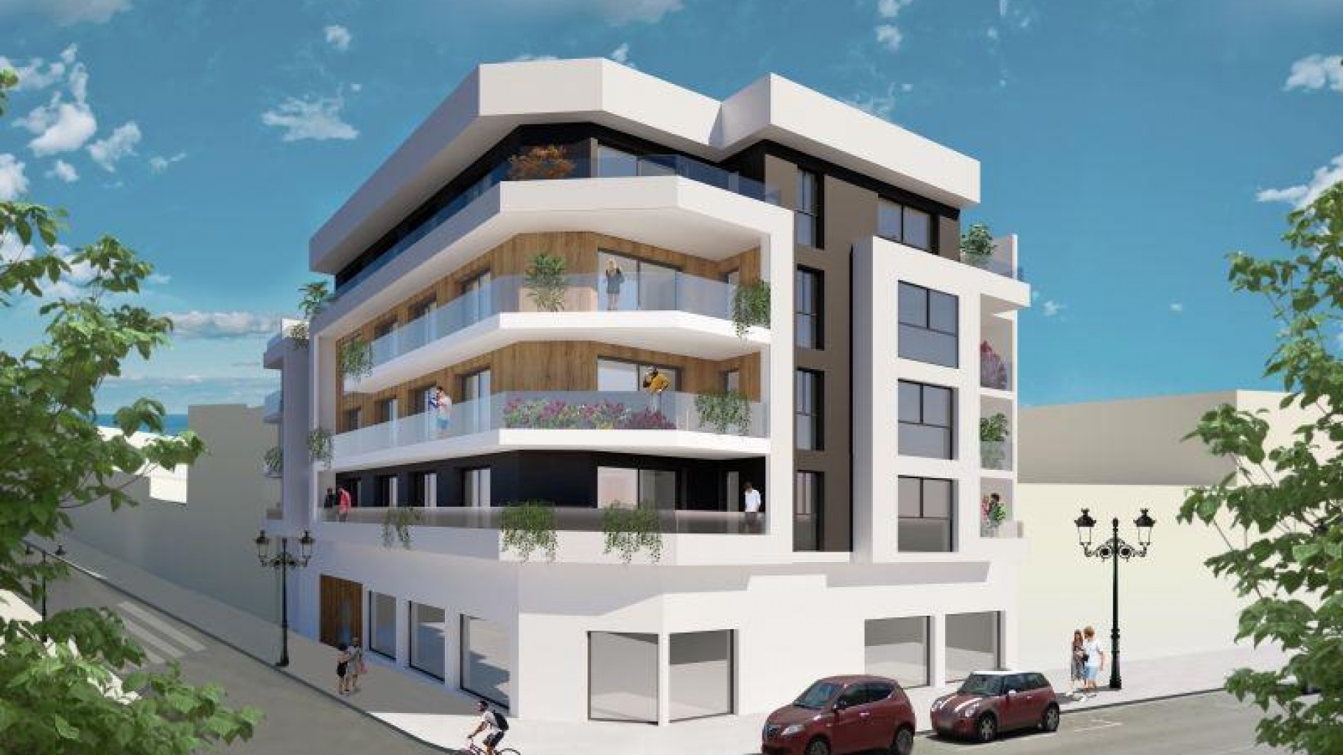 Nieuw gebouw - Appartement - Guardamar del Segura - Centro