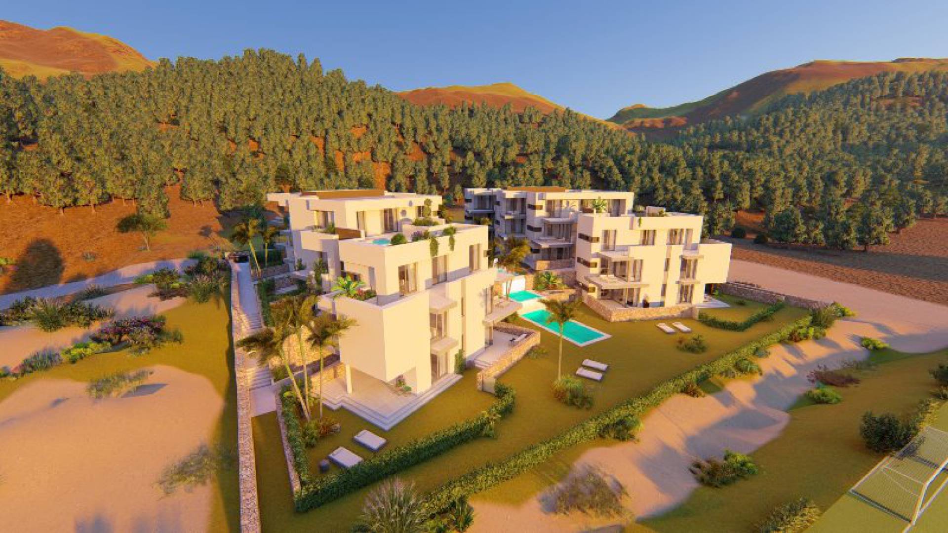 Nieuw gebouw - Appartement - La Manga Club - Las Orquideas