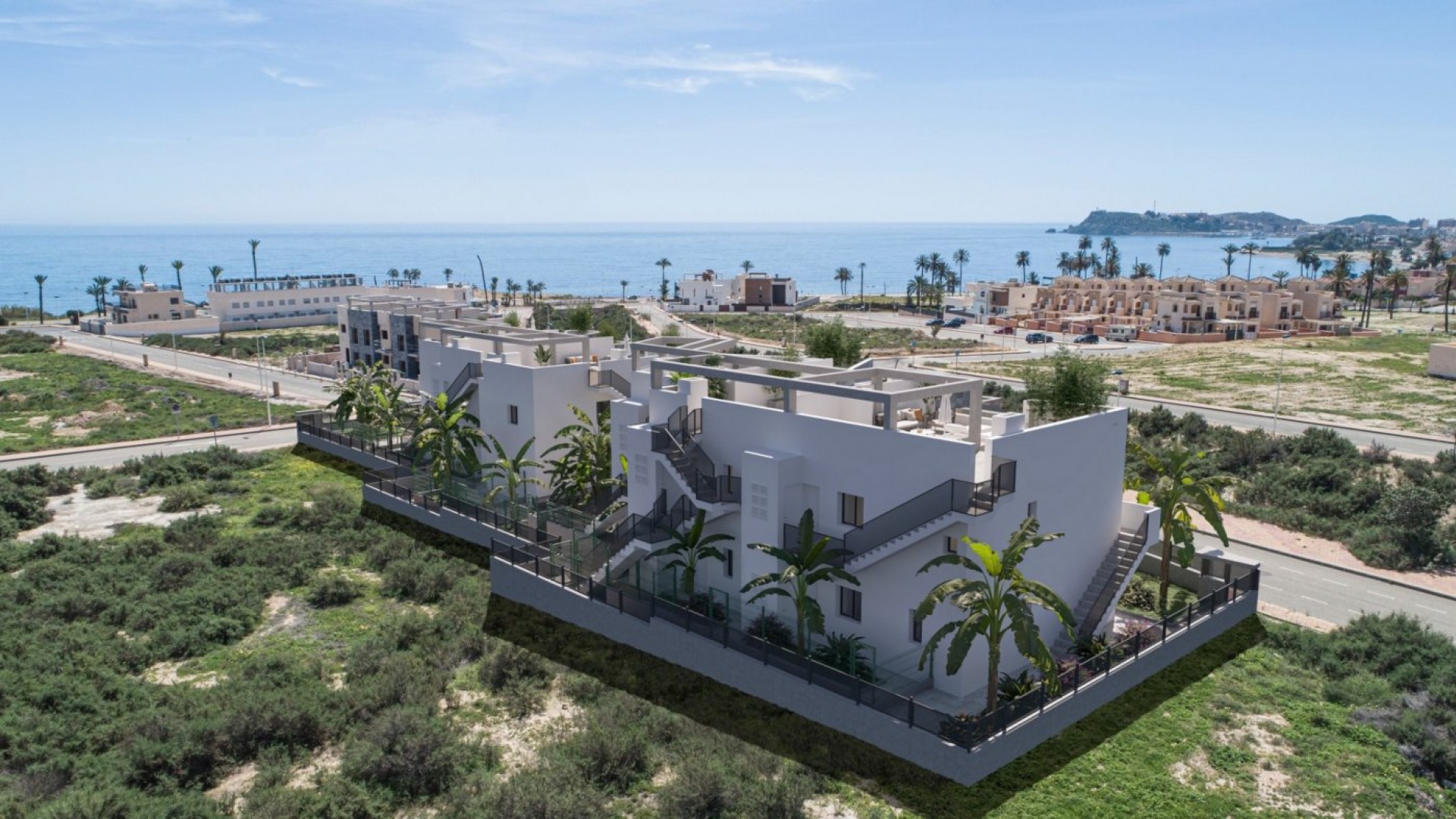 Nieuw gebouw - Appartement - Puerto de Mazarron - El Alamillo