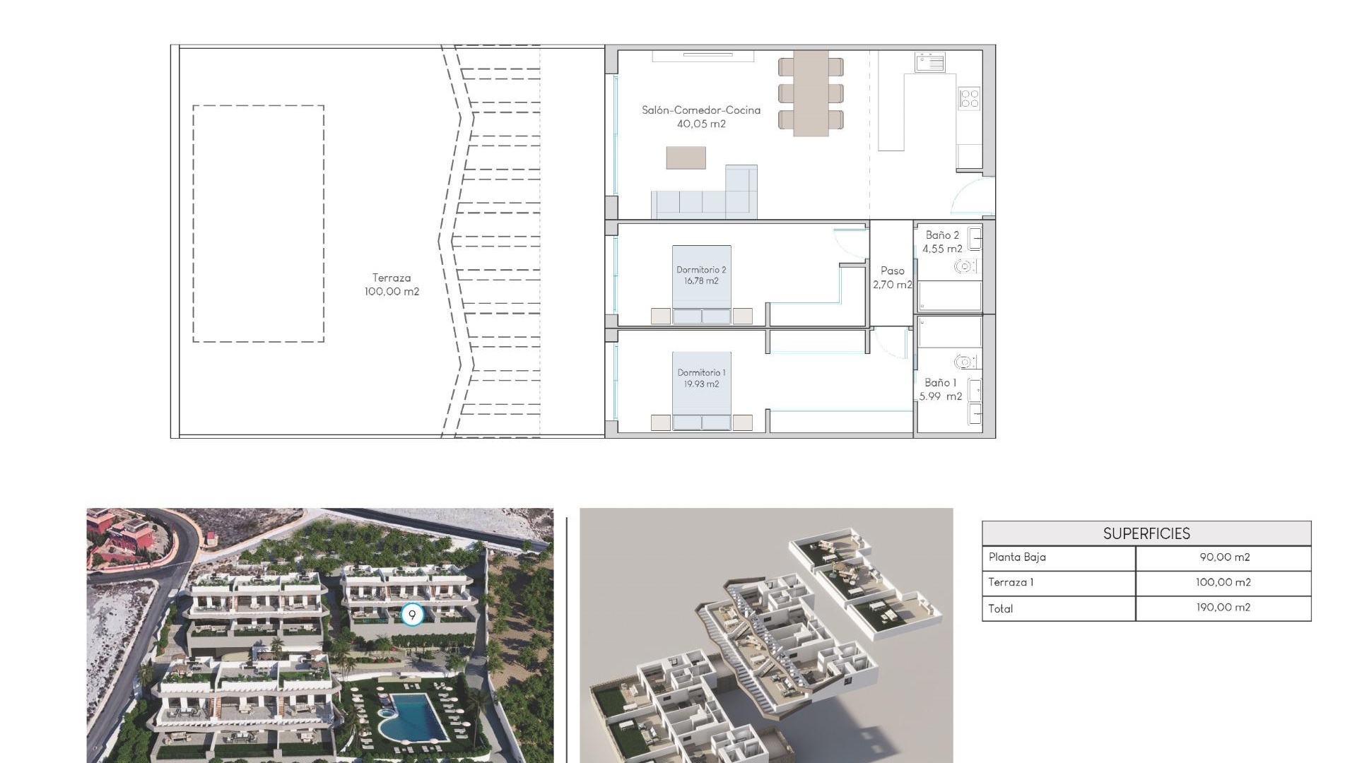 Nieuw gebouw - Bungalow - Finestrat - Balcón De Finestrat