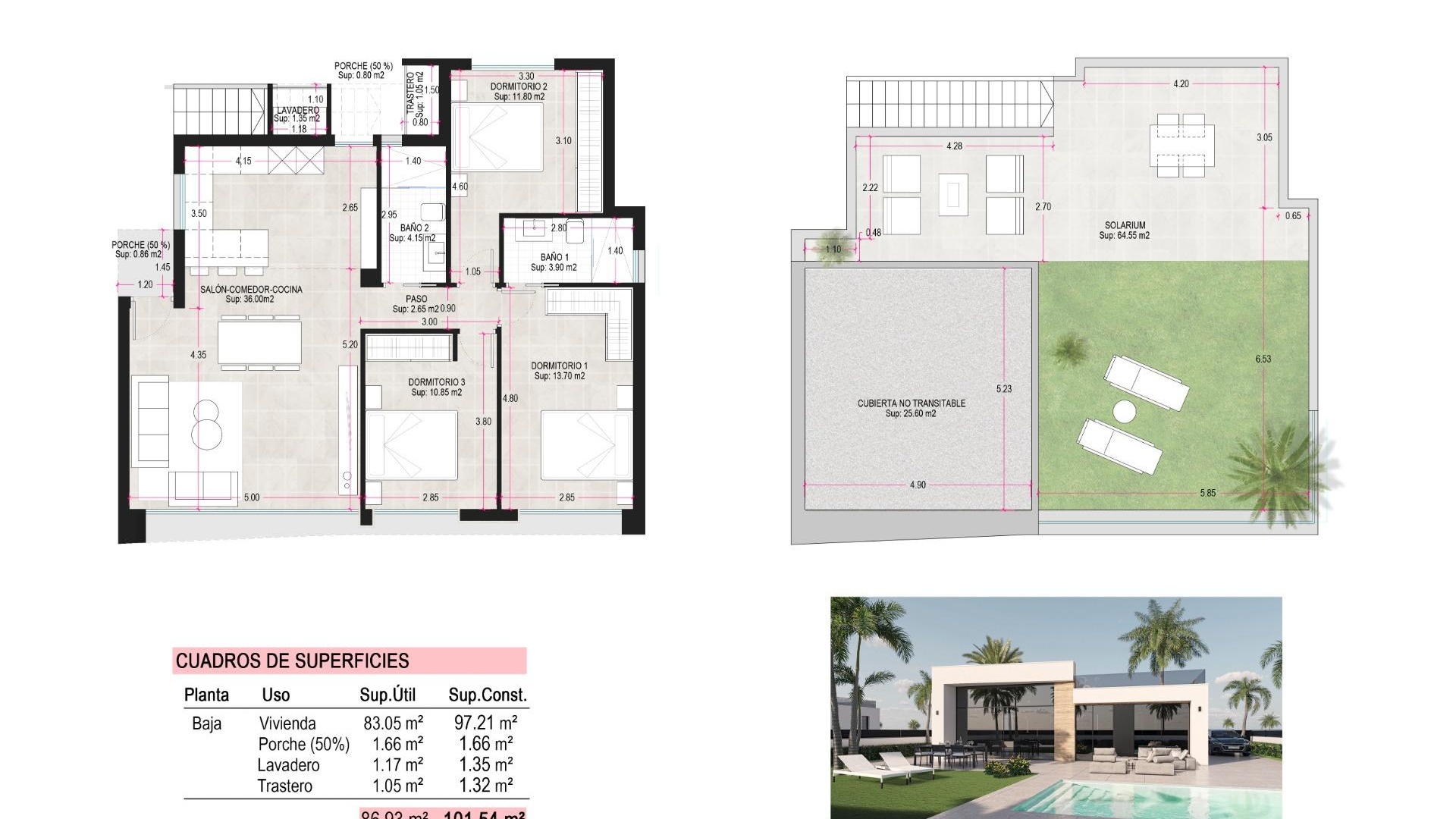Nieuw gebouw - Villa - Alhama De Murcia - Condado De Alhama