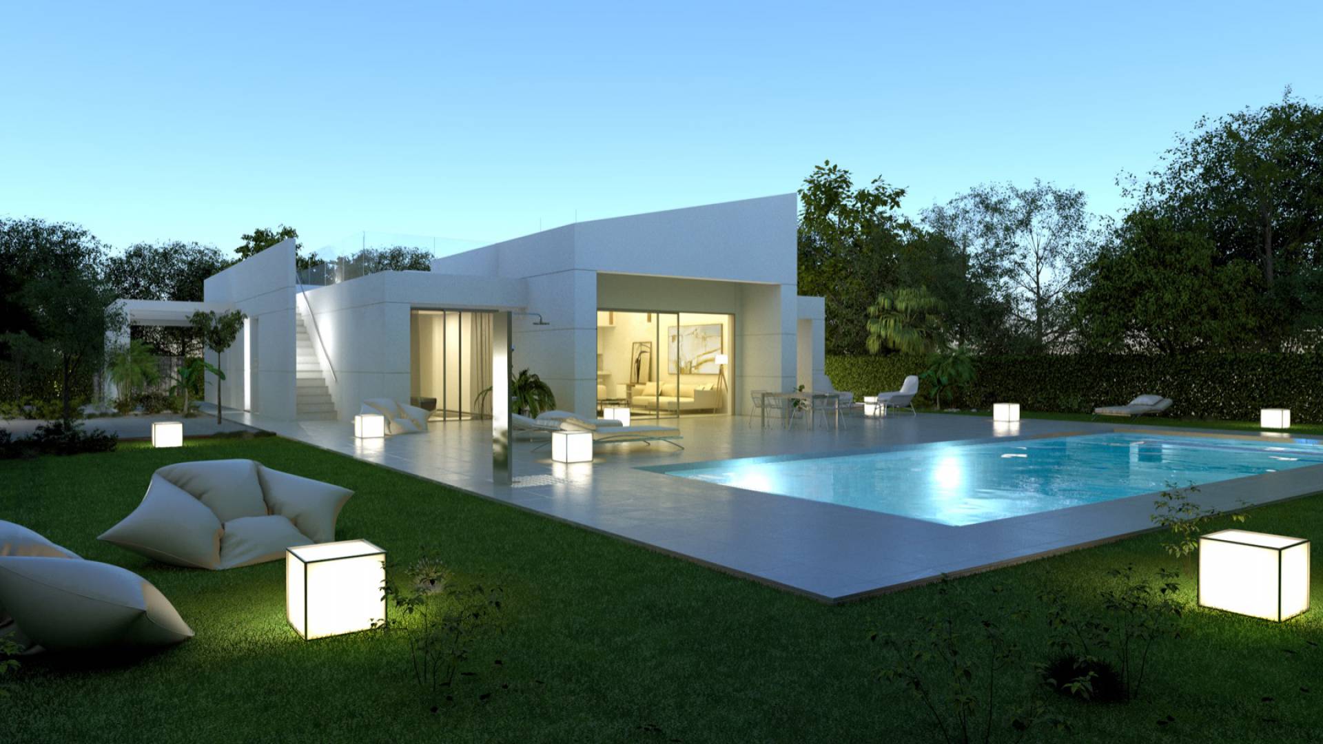 Nieuw gebouw - Villa - San Javier - Altaona Golf & Country Village