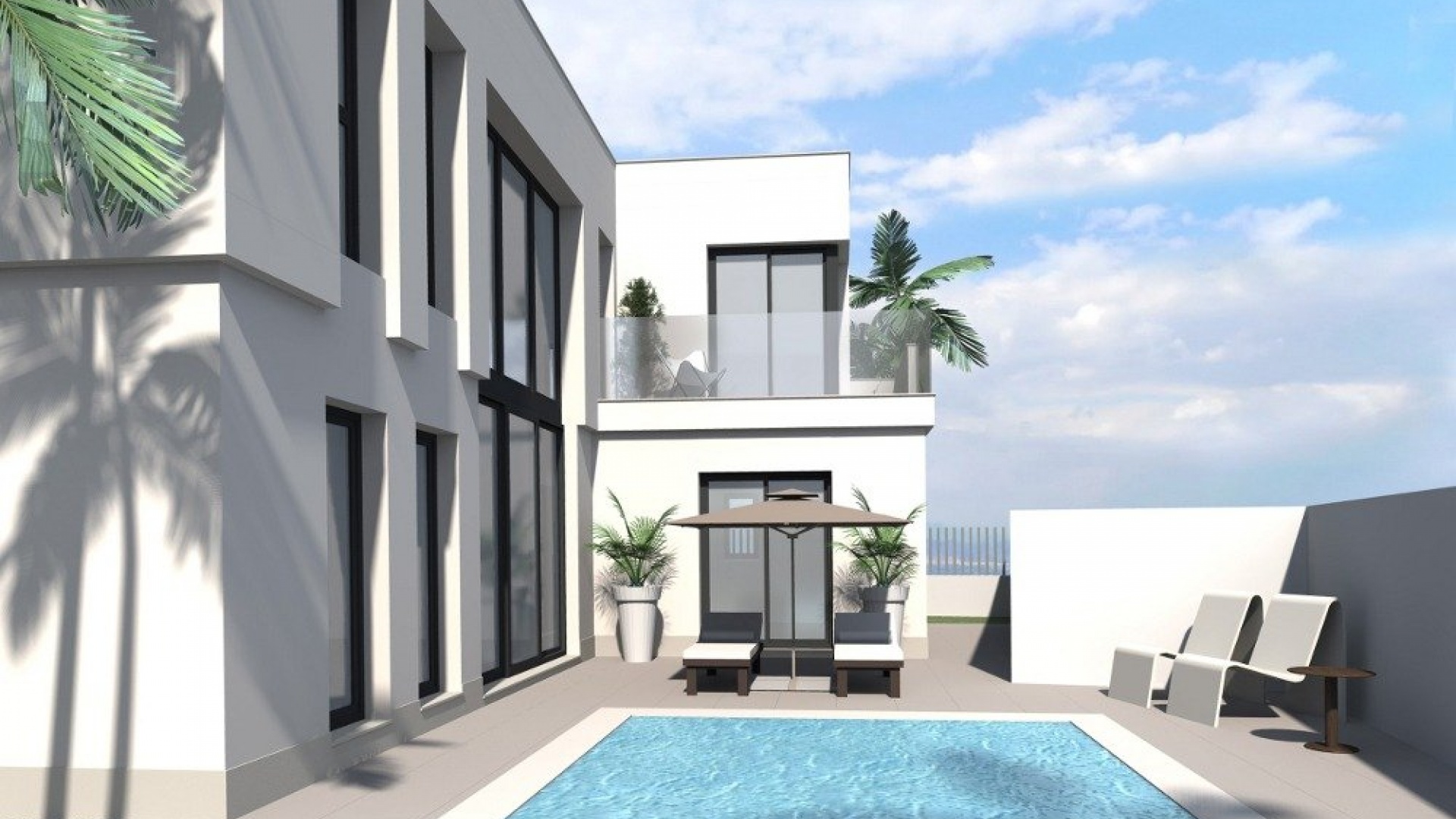 Nieuw gebouw - Villa - Torrevieja - Aguas Nuevas 1