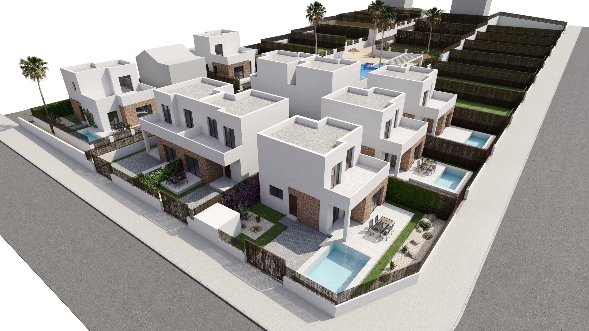 Nouvelle construction - Maison de ville - Villamartin