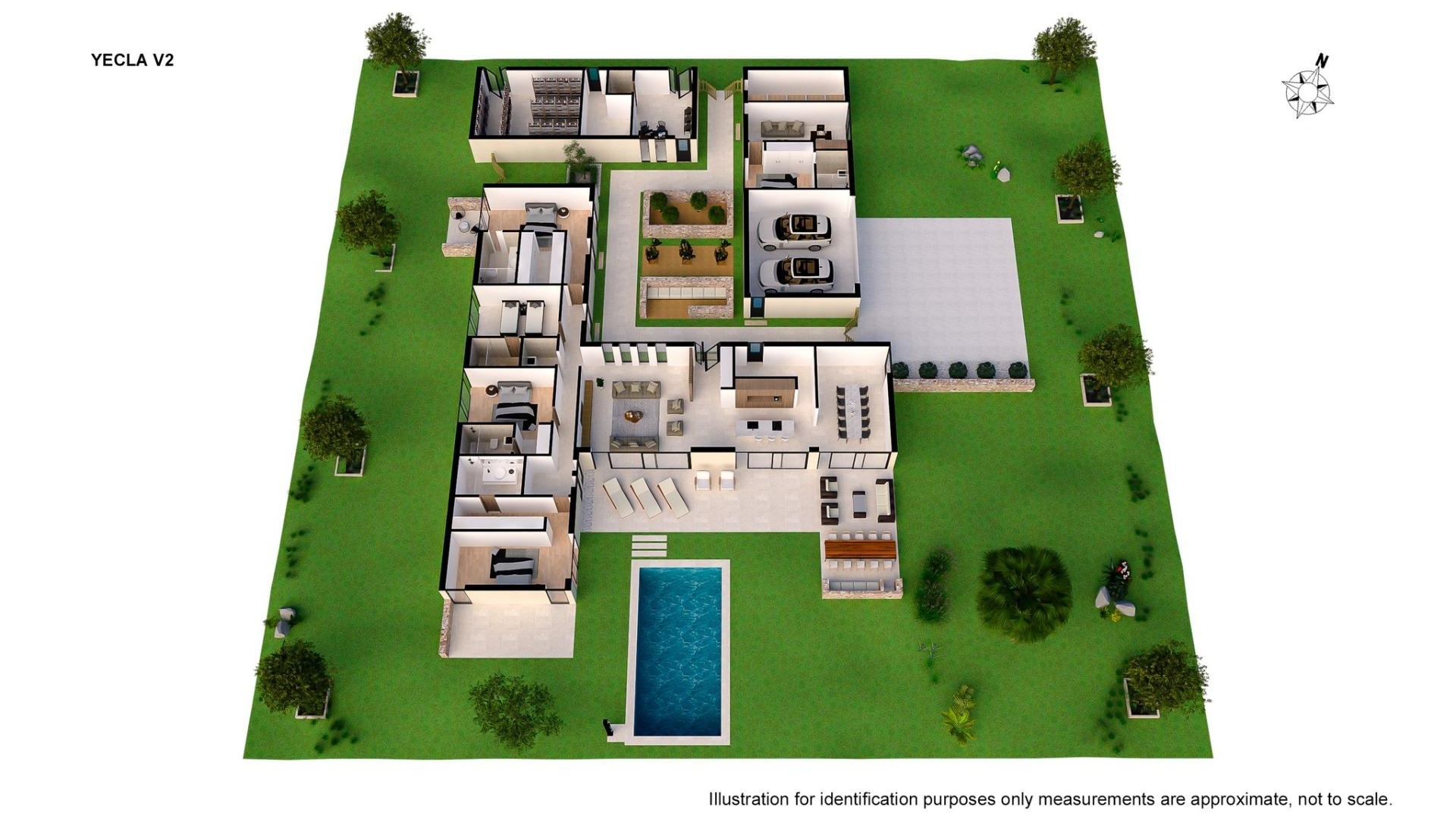 Nouvelle construction - Villa - Yecla