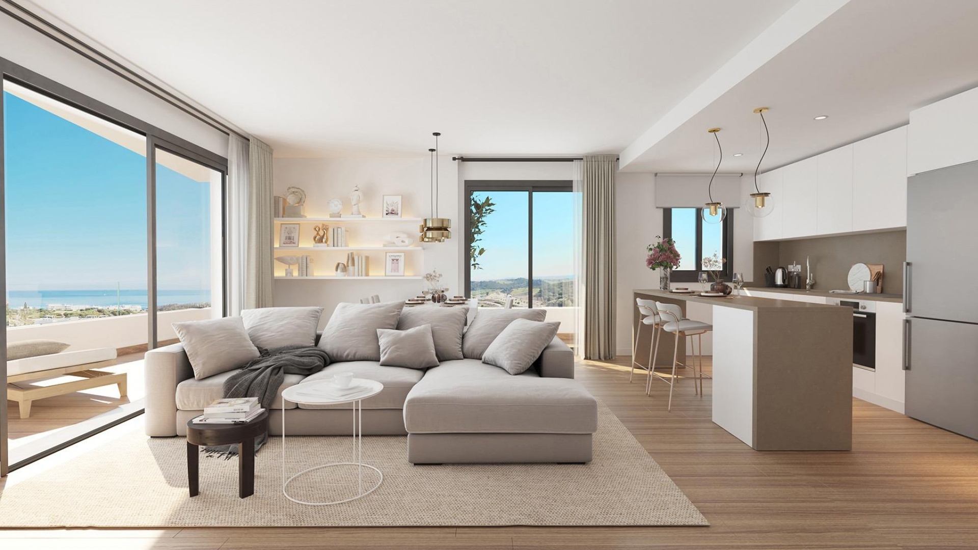 Nybyggnad - Lägenhet - Estepona - Valle Romano