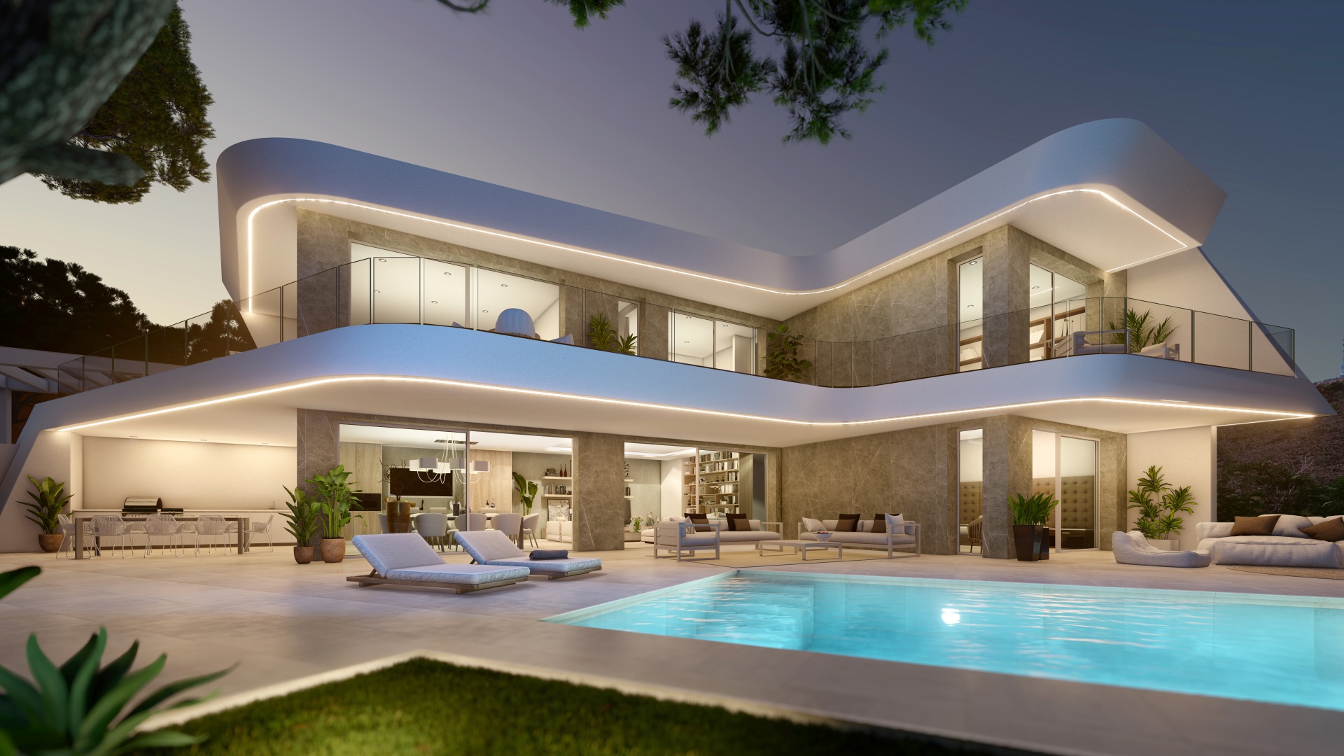 Nybyggnad - Villa - Moraira - Portet