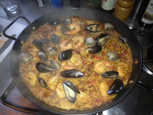 ES Property For Sale In Spain Team Paella Cook Off!