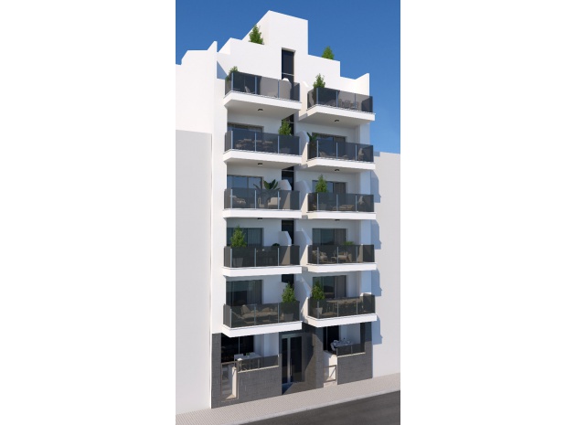 Nybyggnad - Lägenhet - Torrevieja - Beachside Torrevieja