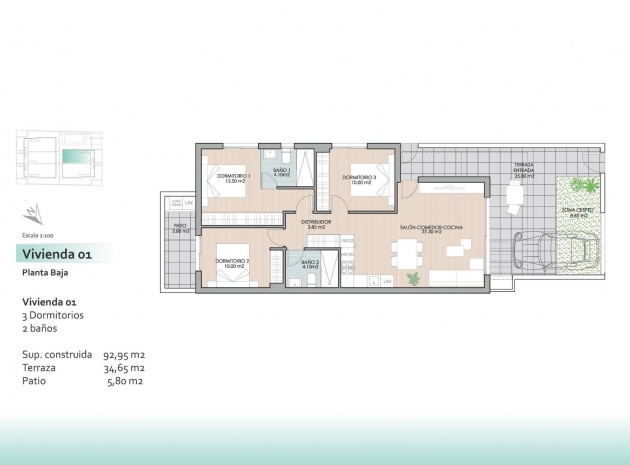 Neubau - Wohnung - San Pedro del Pinatar - Los Cuarteros