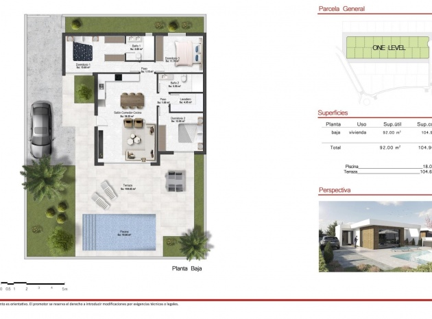 Neubau - Villa - Banos y Mendigo - Altaona Golf And Country Village