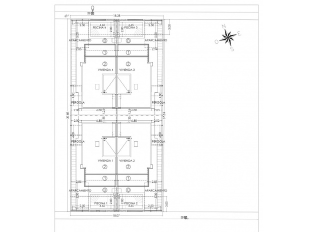 Nieuw gebouw - Villa - San Pedro del Pinatar