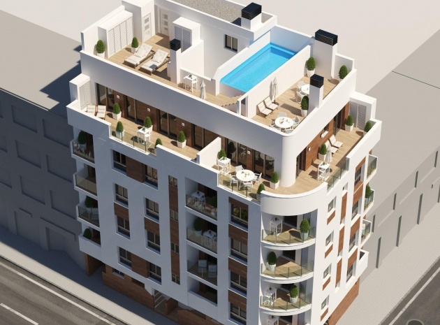 Nieuw gebouw - Appartement - Torrevieja - Centro