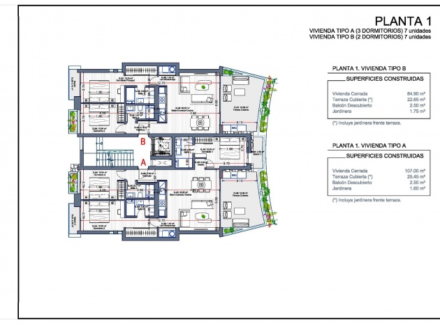 New Build - Apartment - La Manga Club - Las Orquideas