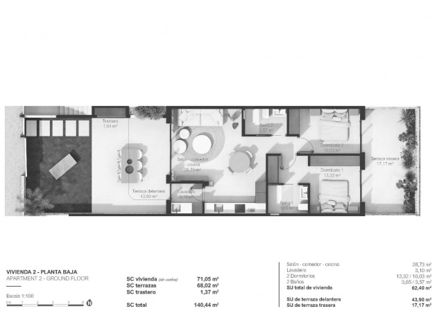 New Build - Apartment - San Pedro del Pinatar - Los Cuarteros