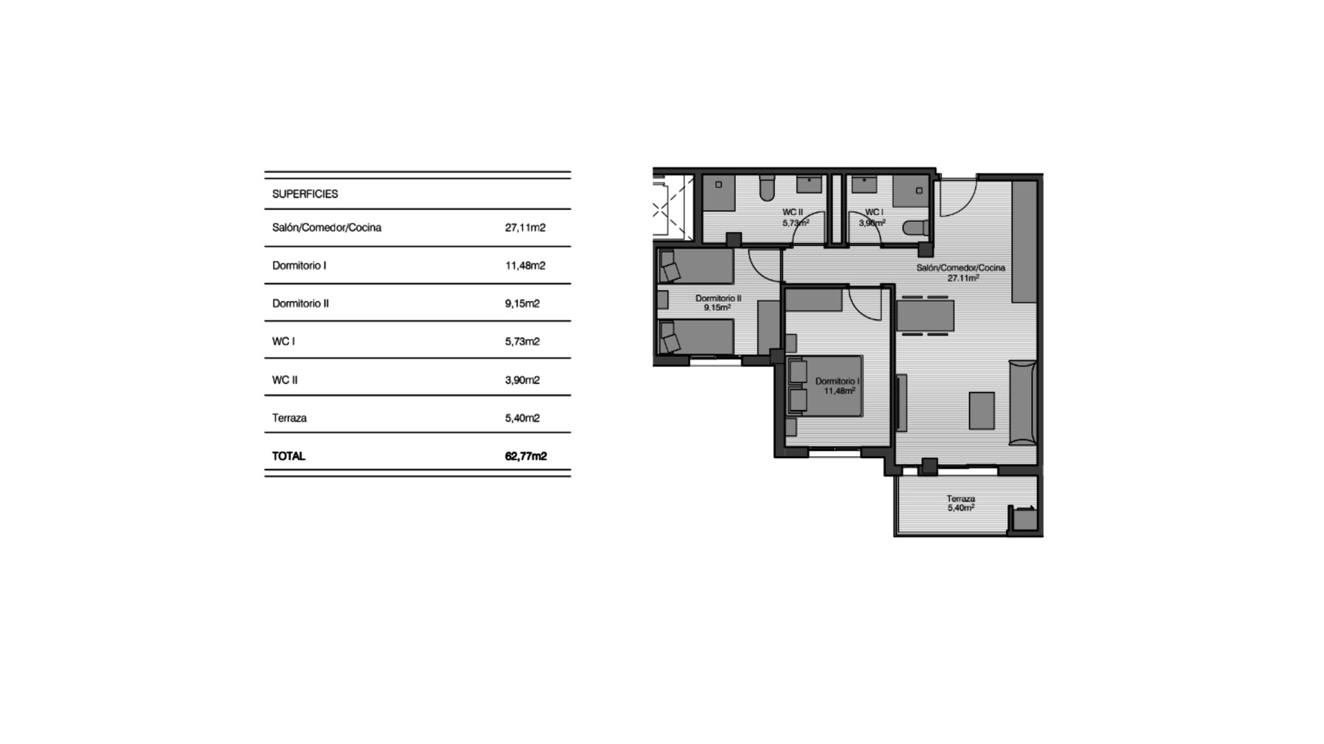 Återförsäljning - Lägenhet - San Miguel de Salinas