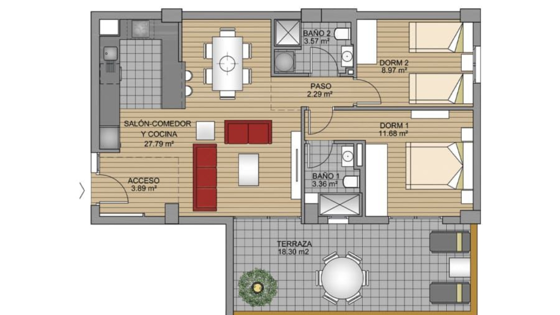 Återförsäljning - Lägenhet - Villamartin - Los Dolses
