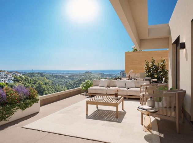 Lägenhet - Nybyggnad - Marbella - Altos de los Monteros