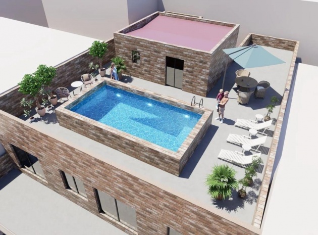 Lägenhet - Nybyggnad - Torrevieja - Playa El Acequión