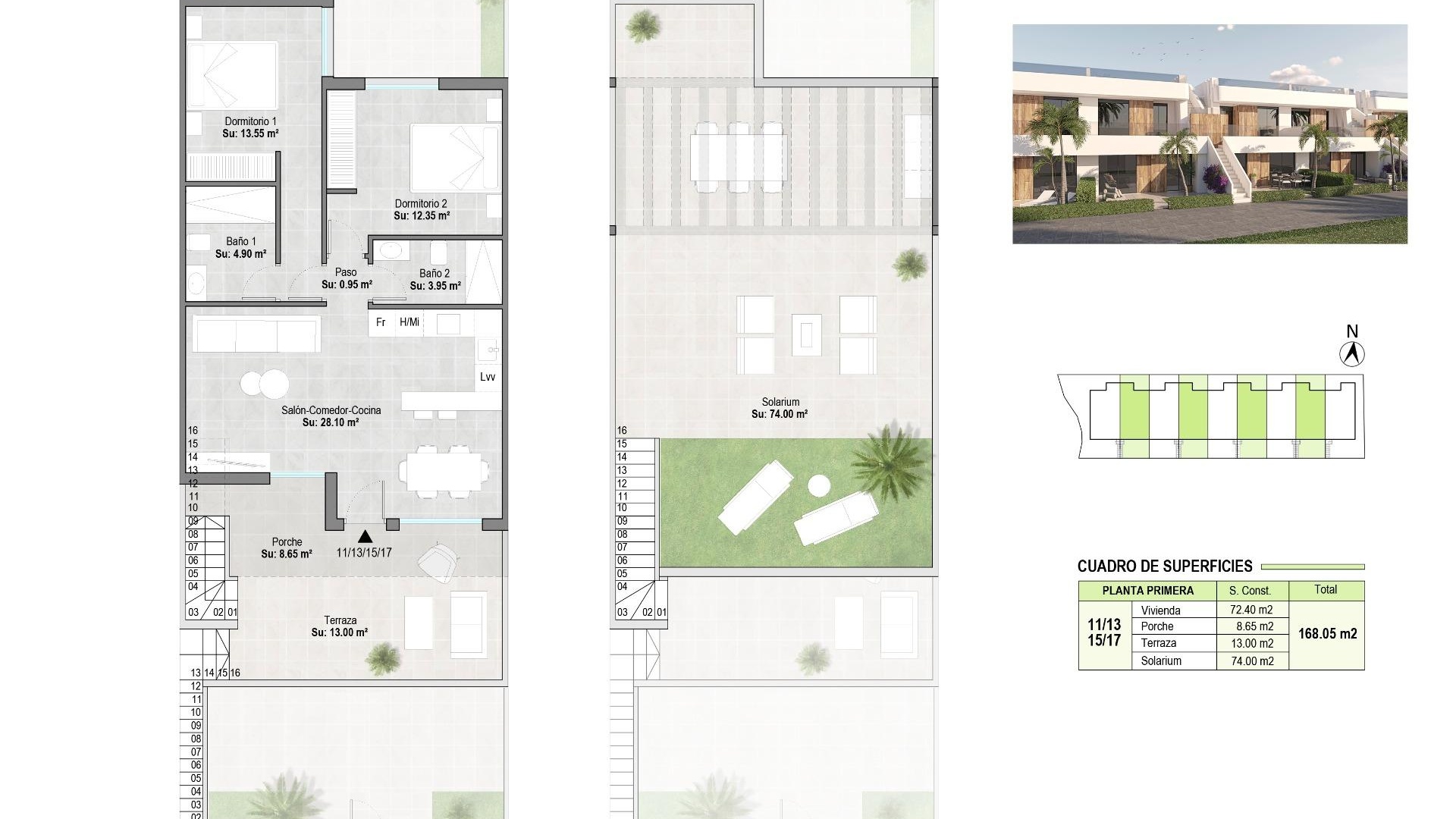 Neubau - Bungalow - Alhama De Murcia - Condado De Alhama