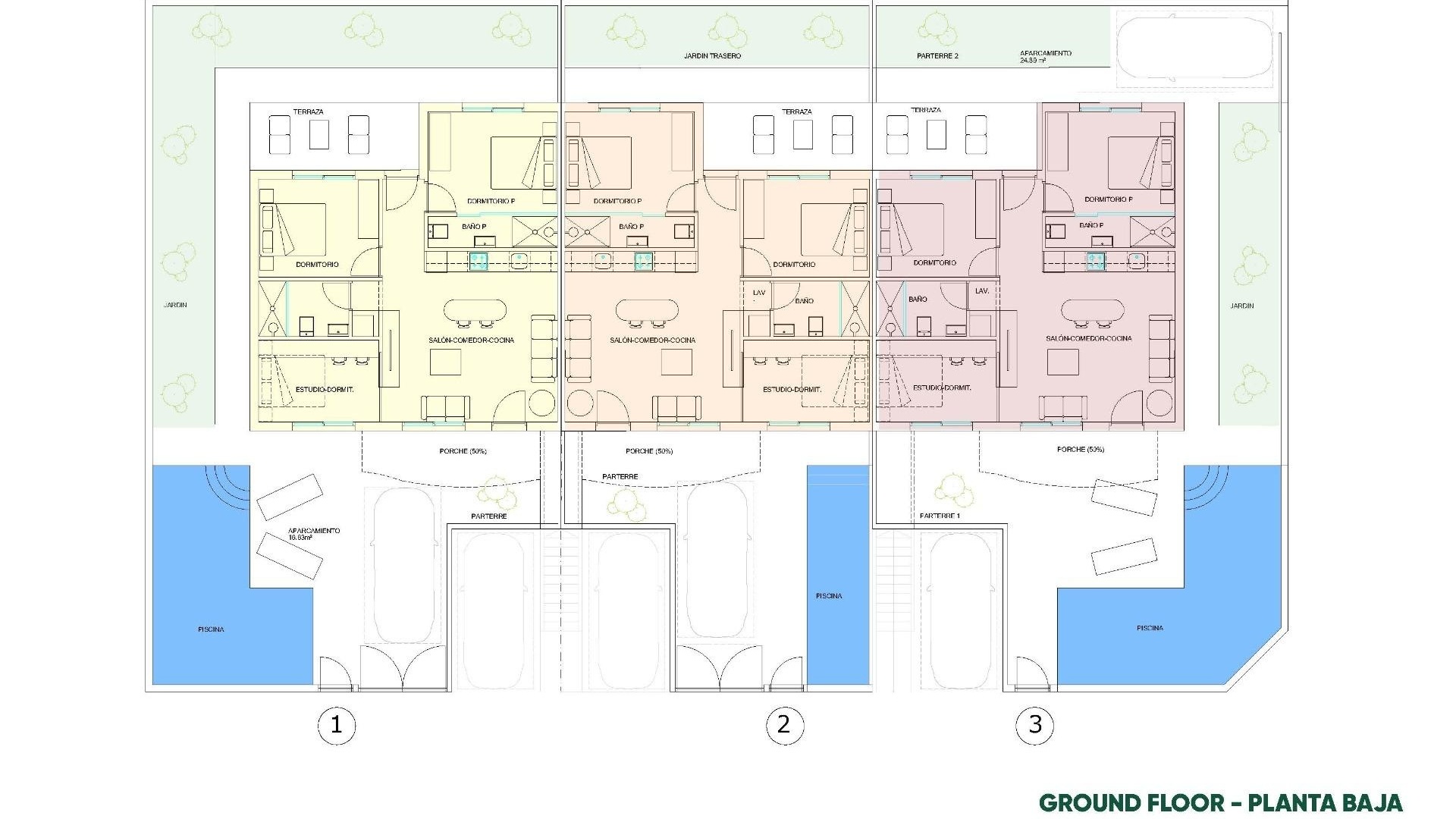 Neubau - Bungalow - Pilar de la Horadada - parques de Andromeda