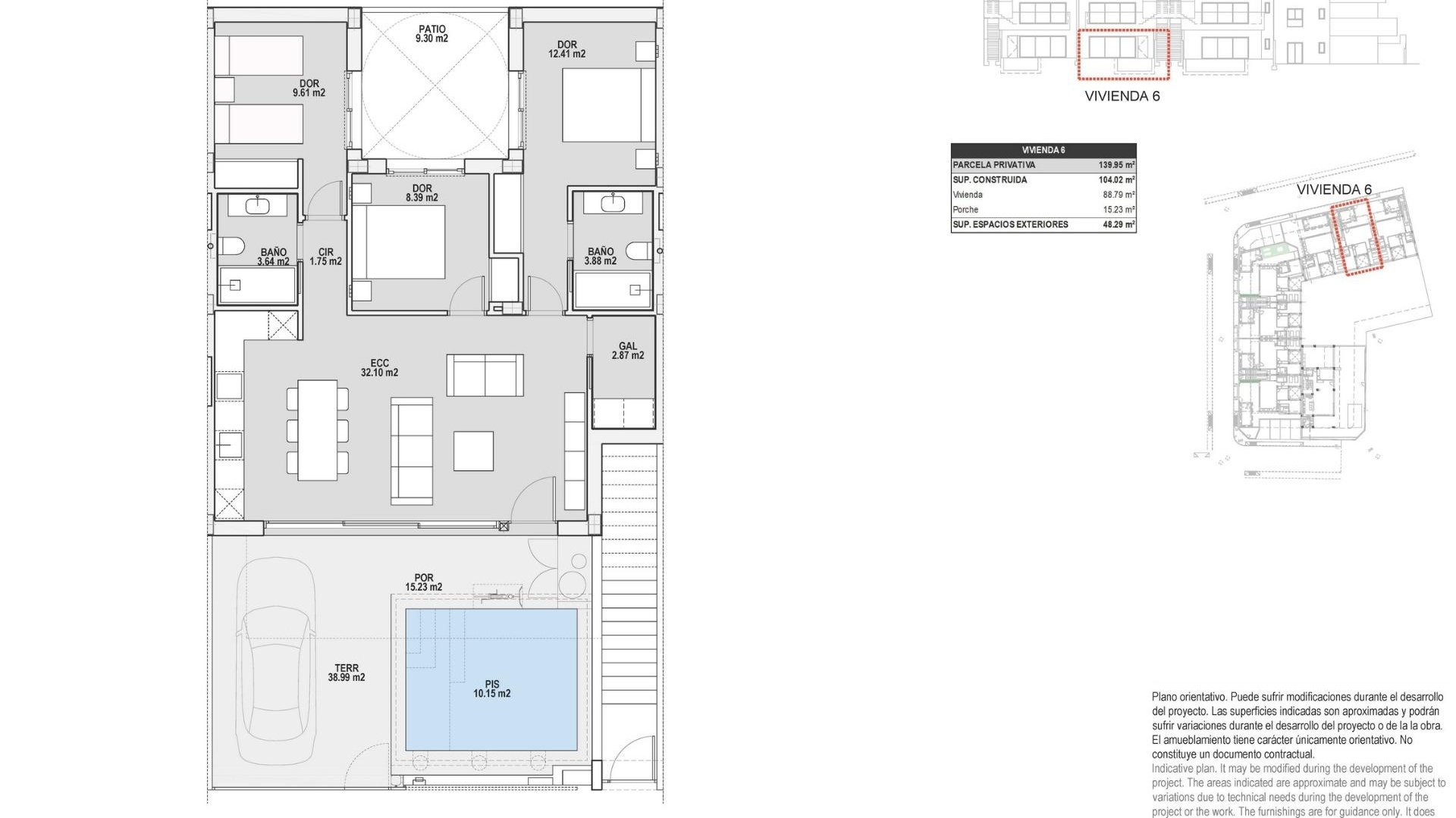 Neubau - Bungalow - Pilar de la Horadada - pueblo