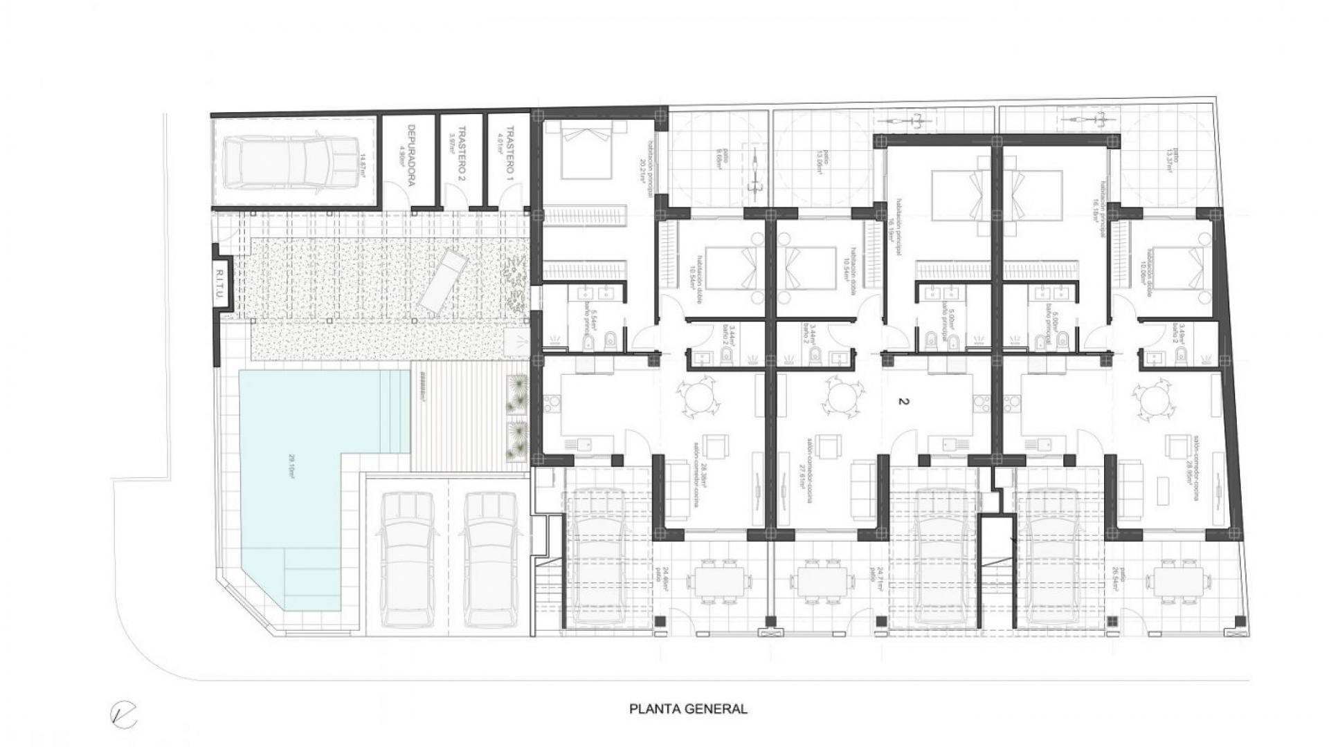 Neubau - Bungalow - Pilar de la Horadada