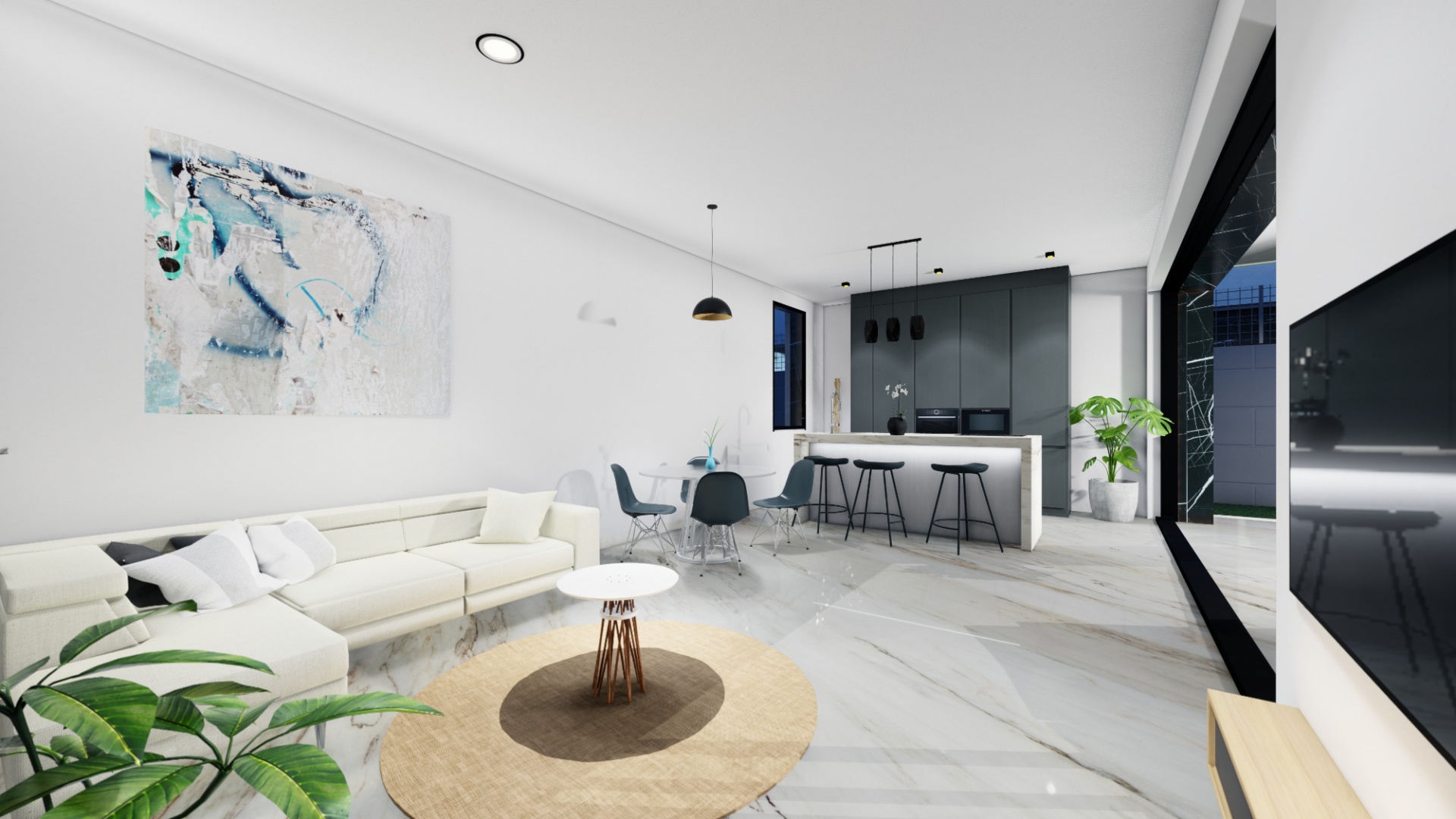 Neubau - Villa - Algorfa - La Finca Golf Resort