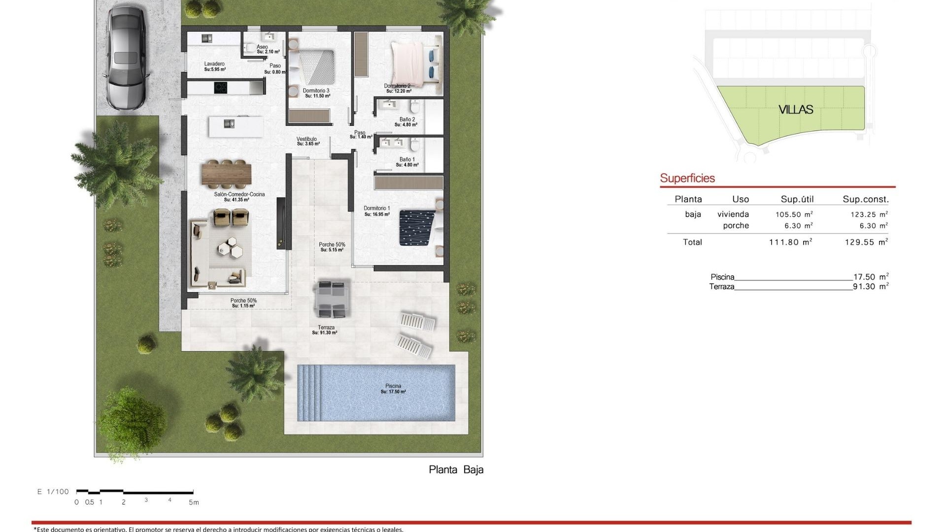 Neubau - Villa - Banos y Mendigo - Altaona Golf And Country Village