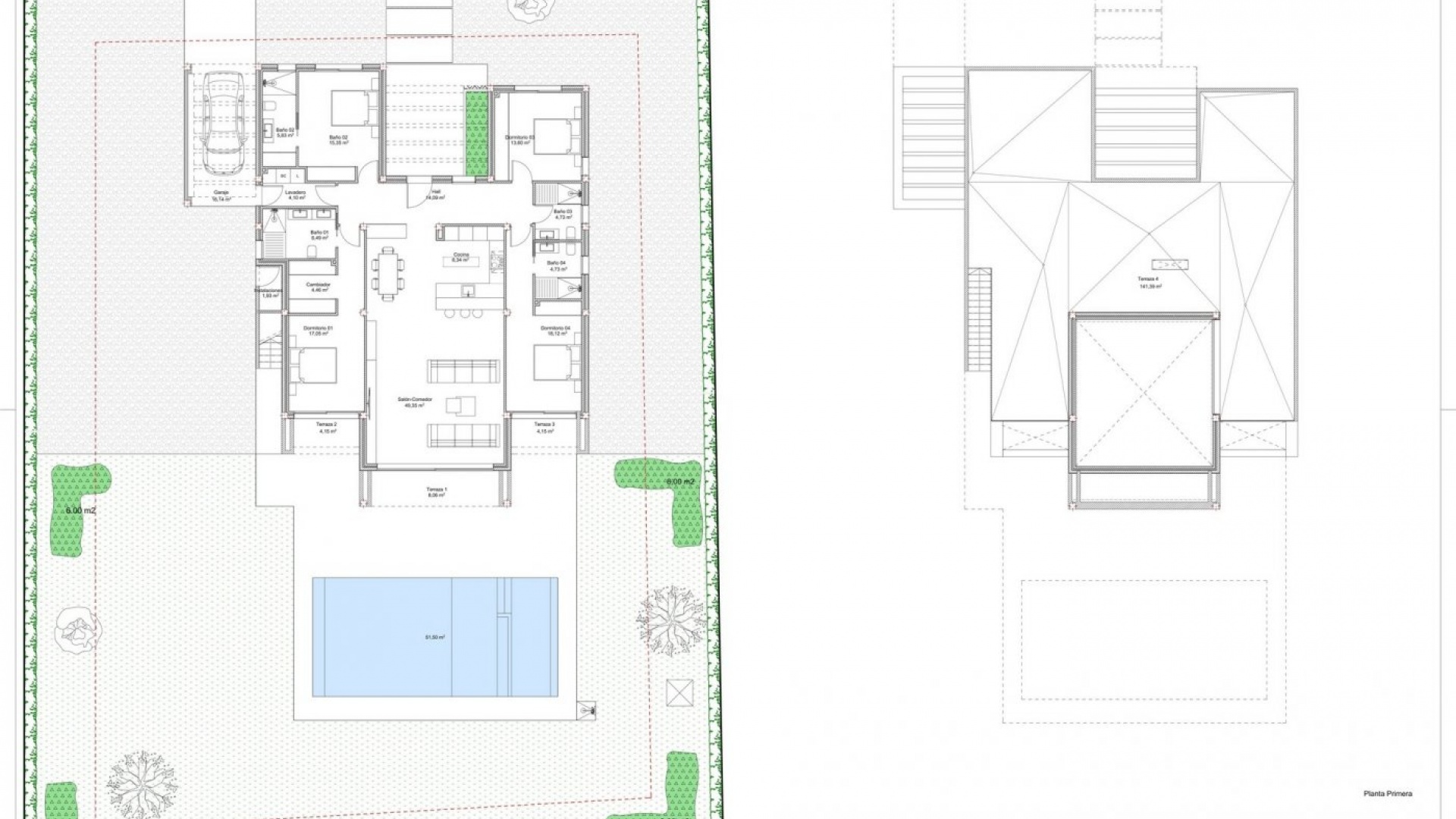 Neubau - Villa - Banos y Mendigo - Altaona Golf And Country Village