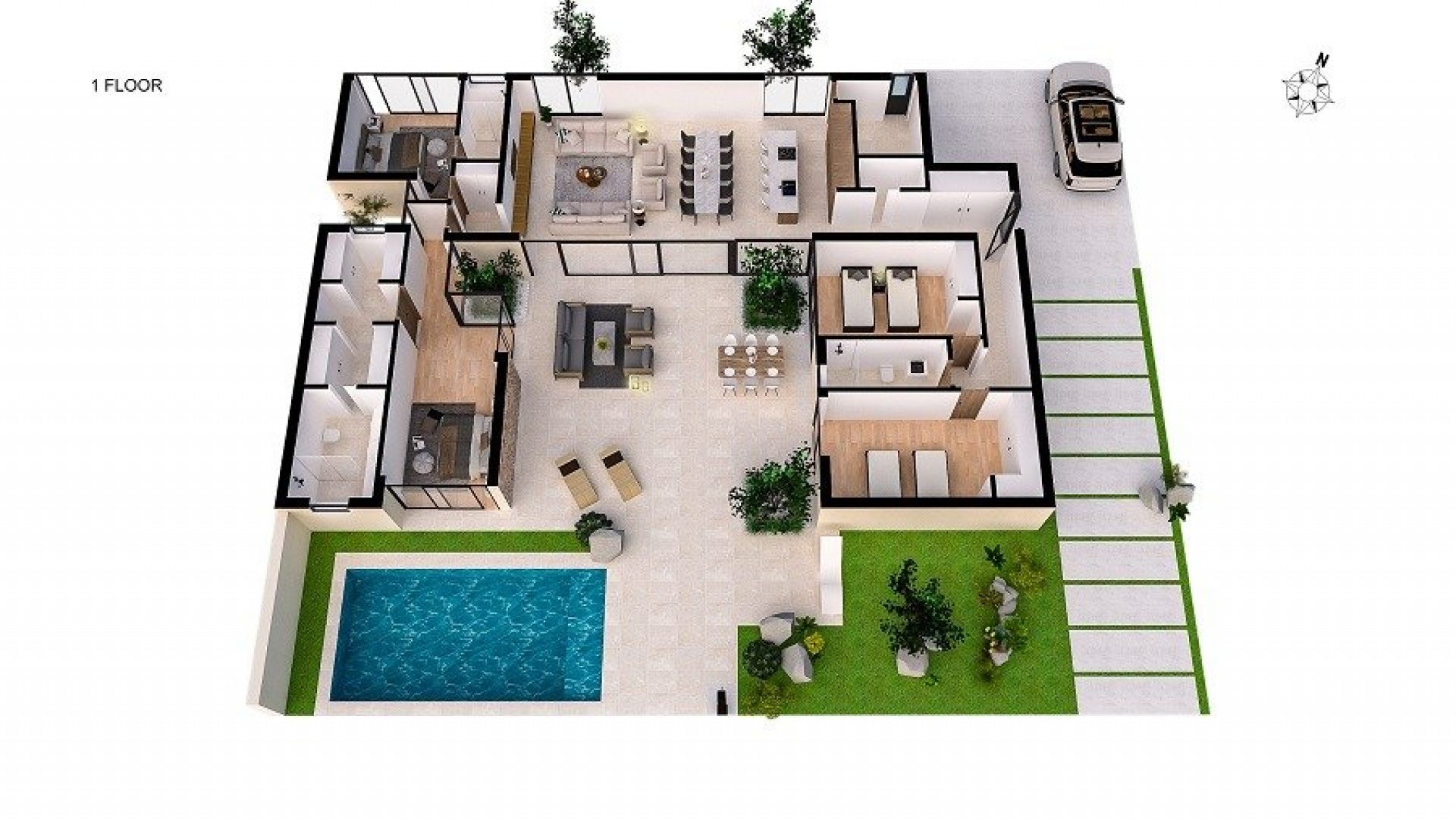 Neubau - Villa - Banos y Mendigo - Altaona Golf