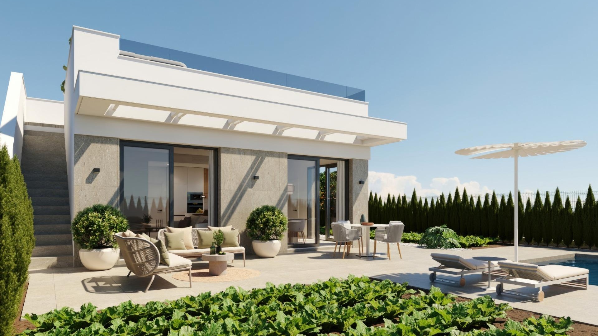 Neubau - Villa - Fuente Álamo - Hacienda Del Álamo Golf