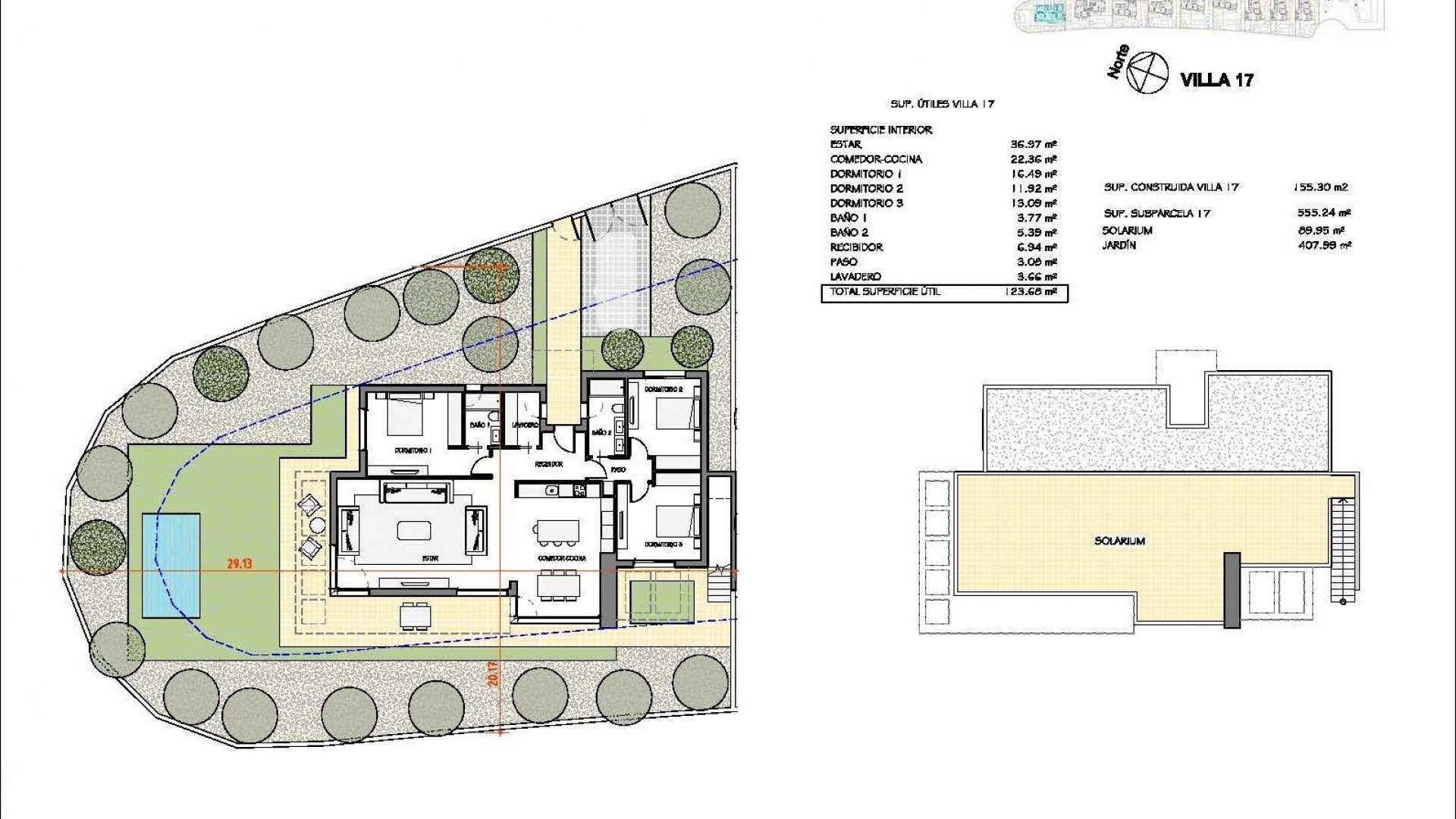 Neubau - Villa - Fuente Álamo - Hacienda Del Álamo Golf