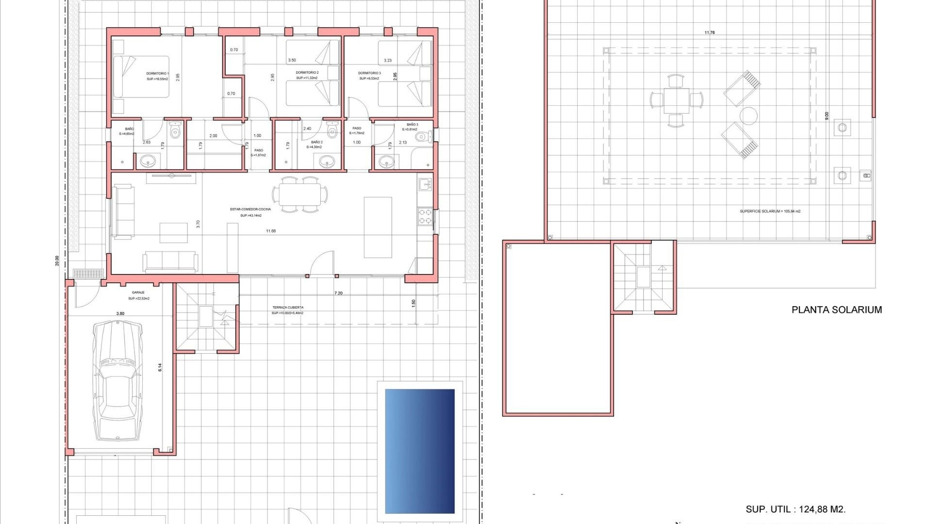 Neubau - Villa - Fuente Álamo - La Pinilla