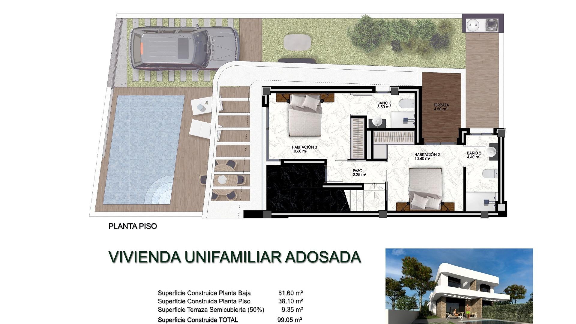 Neubau - Villa - Los Montesinos - La Herrada