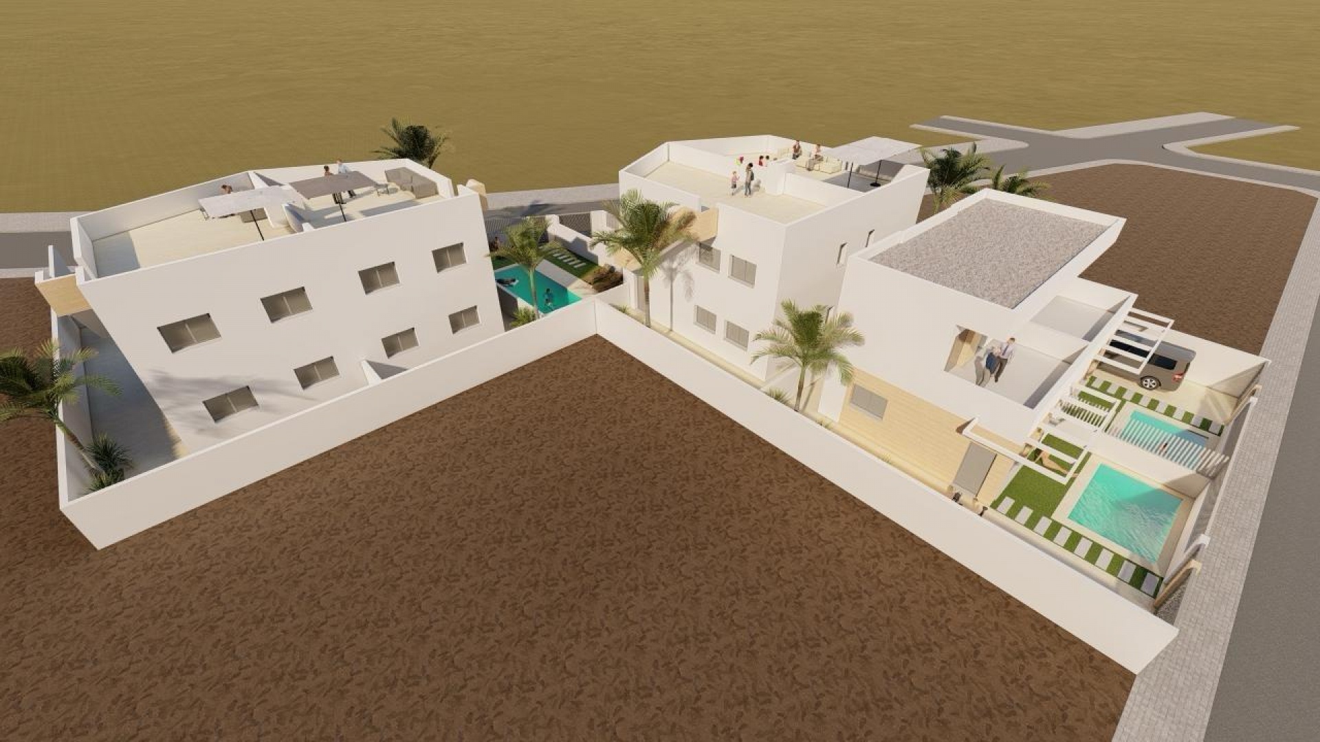 Neubau - Villa - Puerto de Mazarron - Mar de Plata