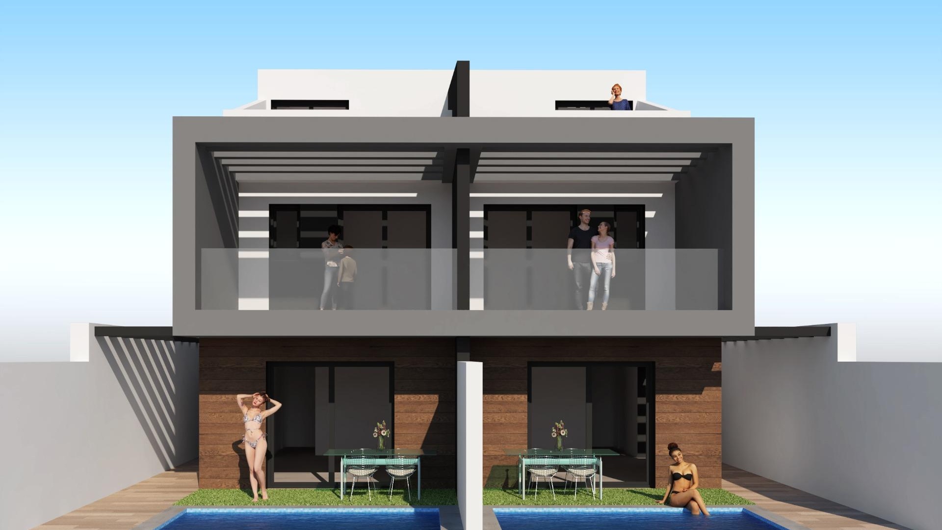 Neubau - Villa - San Javier - Santiago de la Ribera