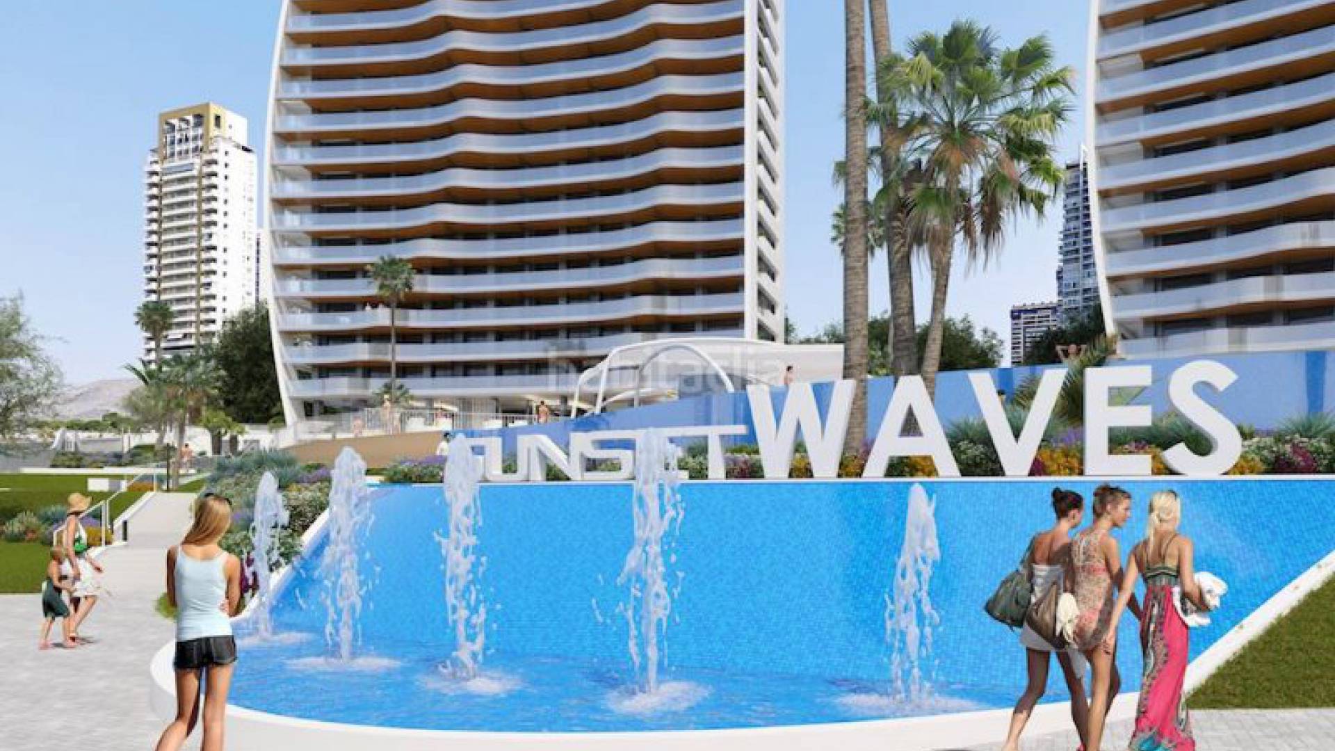 Neubau - Wohnung - Benidorm - Sunset Waves