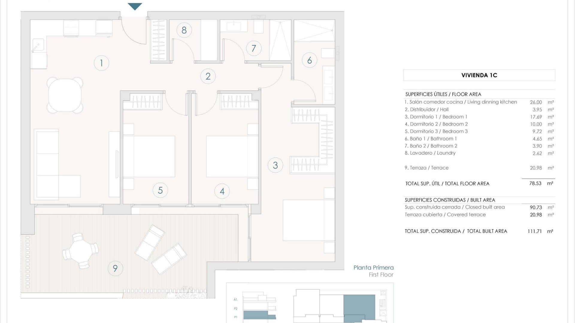 Neubau - Wohnung - Benijofar - Pueblo