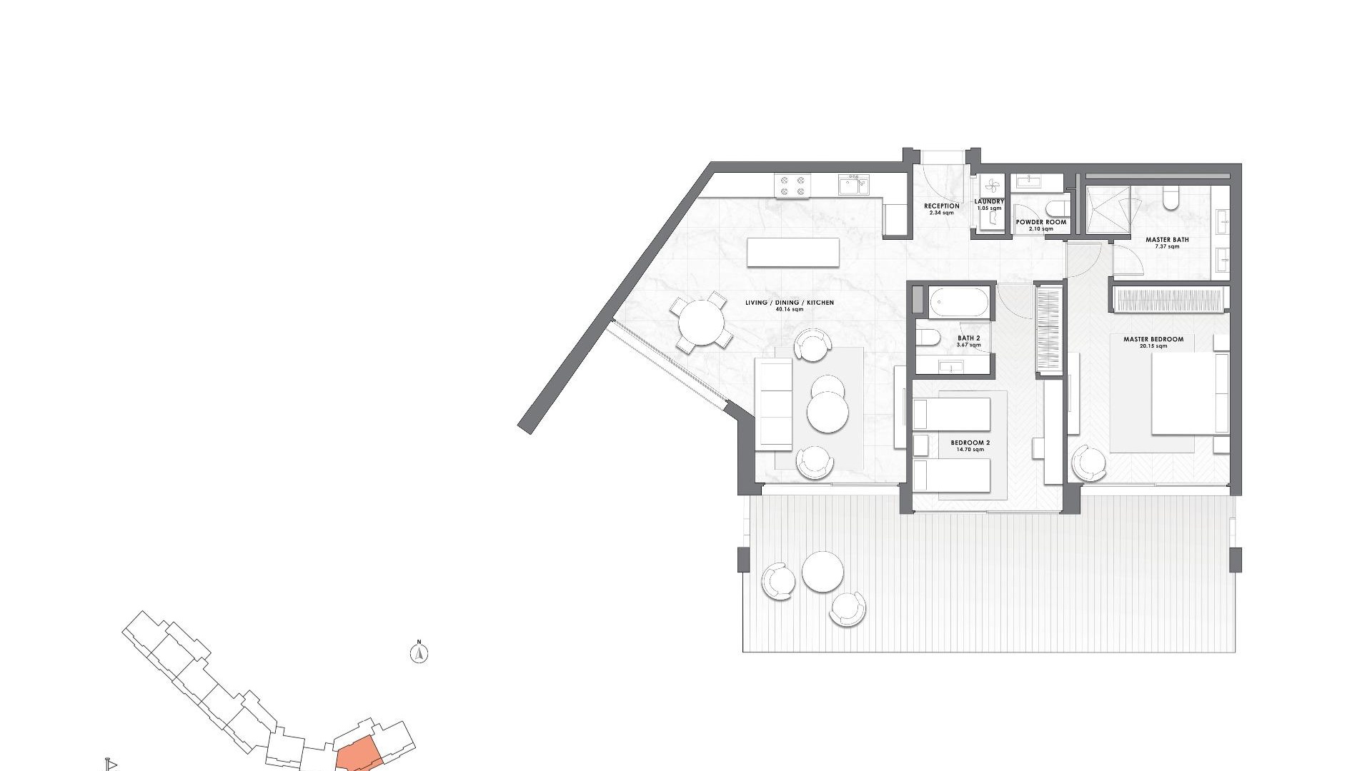 Neubau - Wohnung - Casares - Finca Cortesín