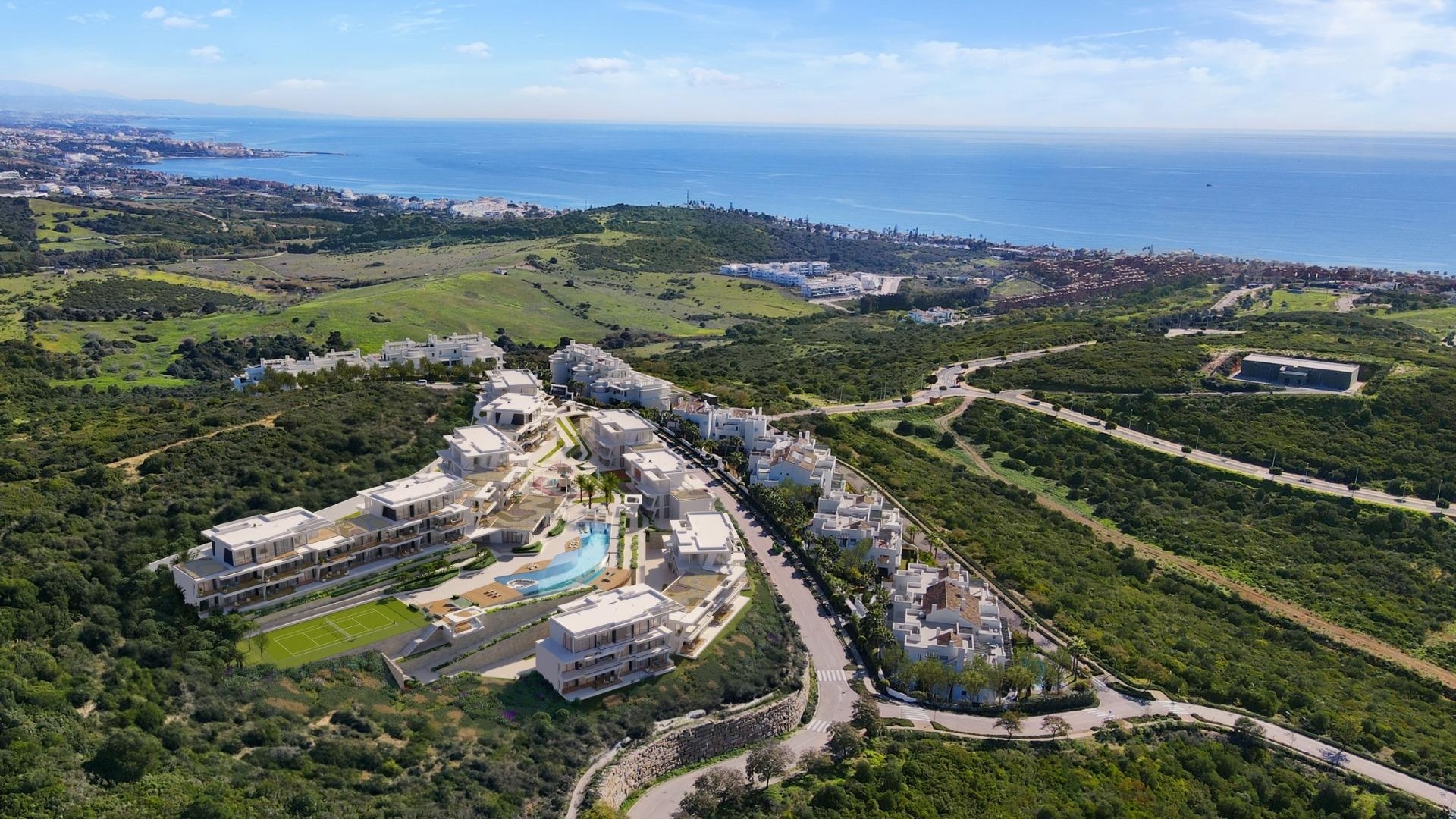 Neubau - Wohnung - Casares - Finca Cortesín
