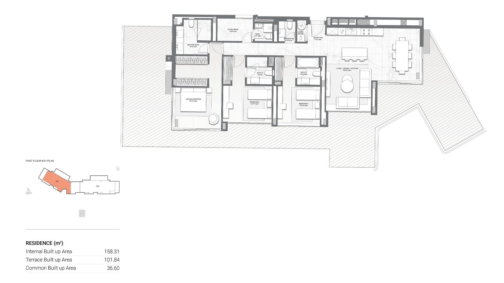 Neubau - Wohnung - Casares - Finca Cortesín