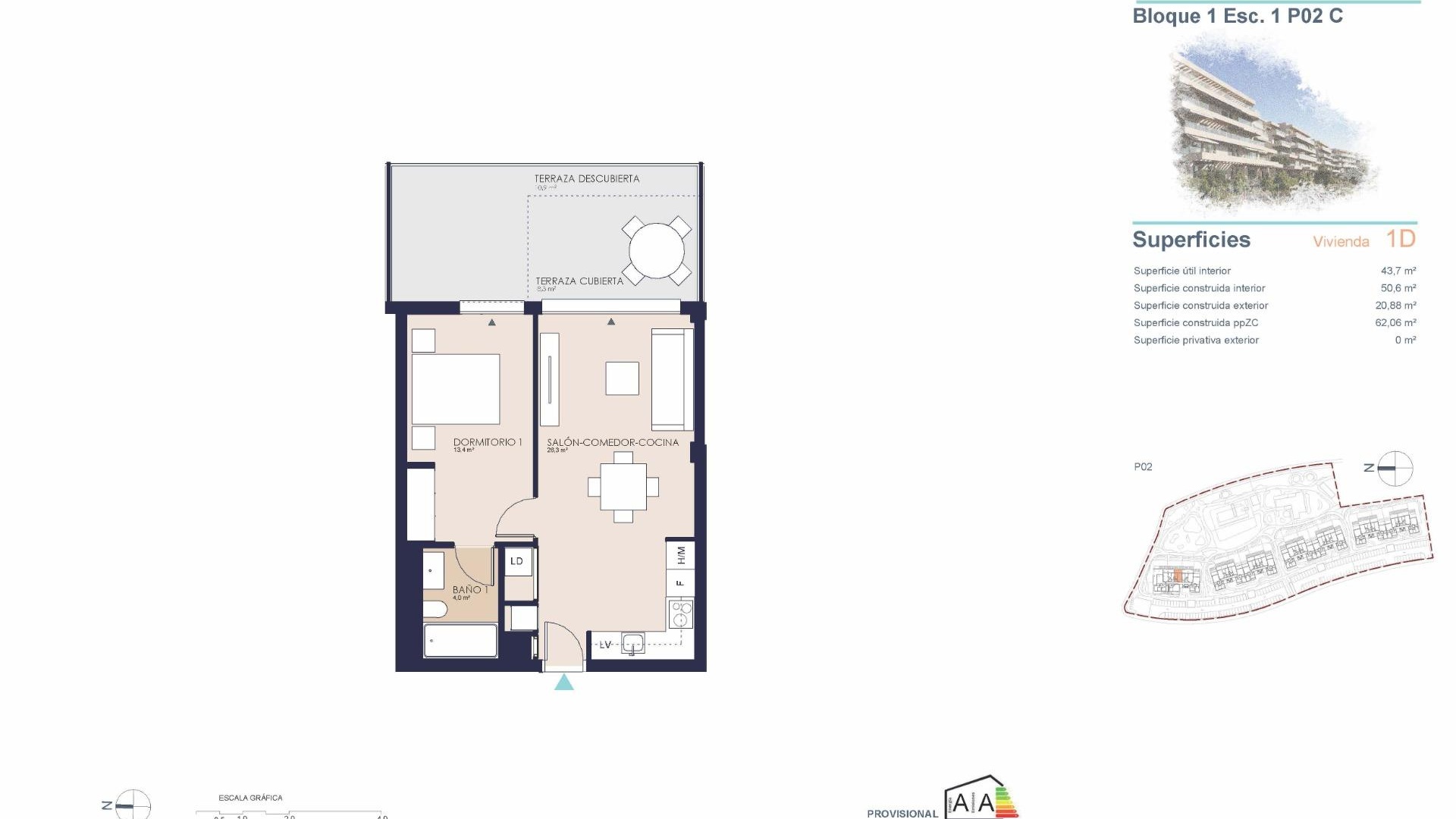 Neubau - Wohnung - Denia - Playa de La Almadraba