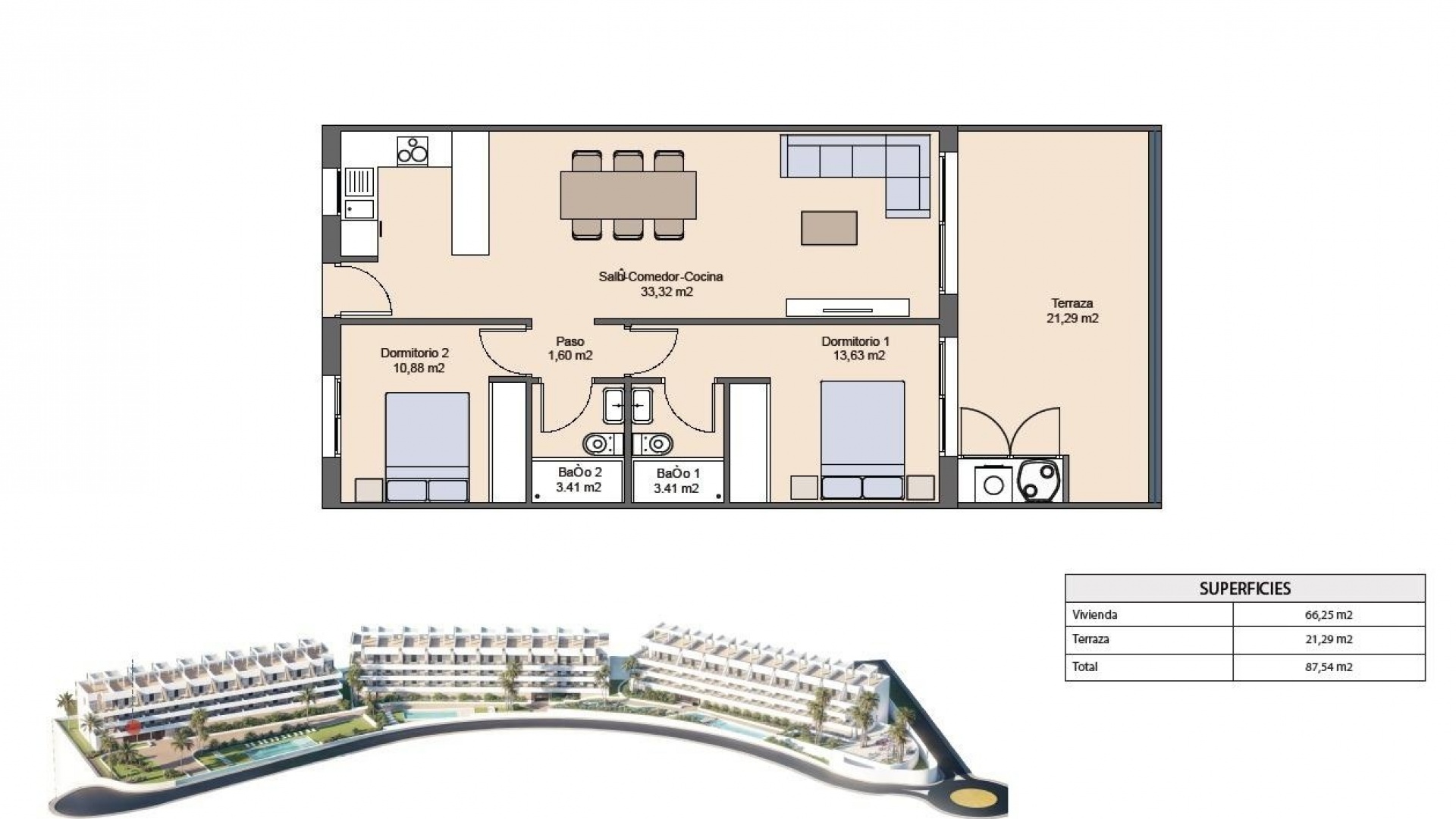 Neubau - Wohnung - Finestrat - Balcón De Finestrat